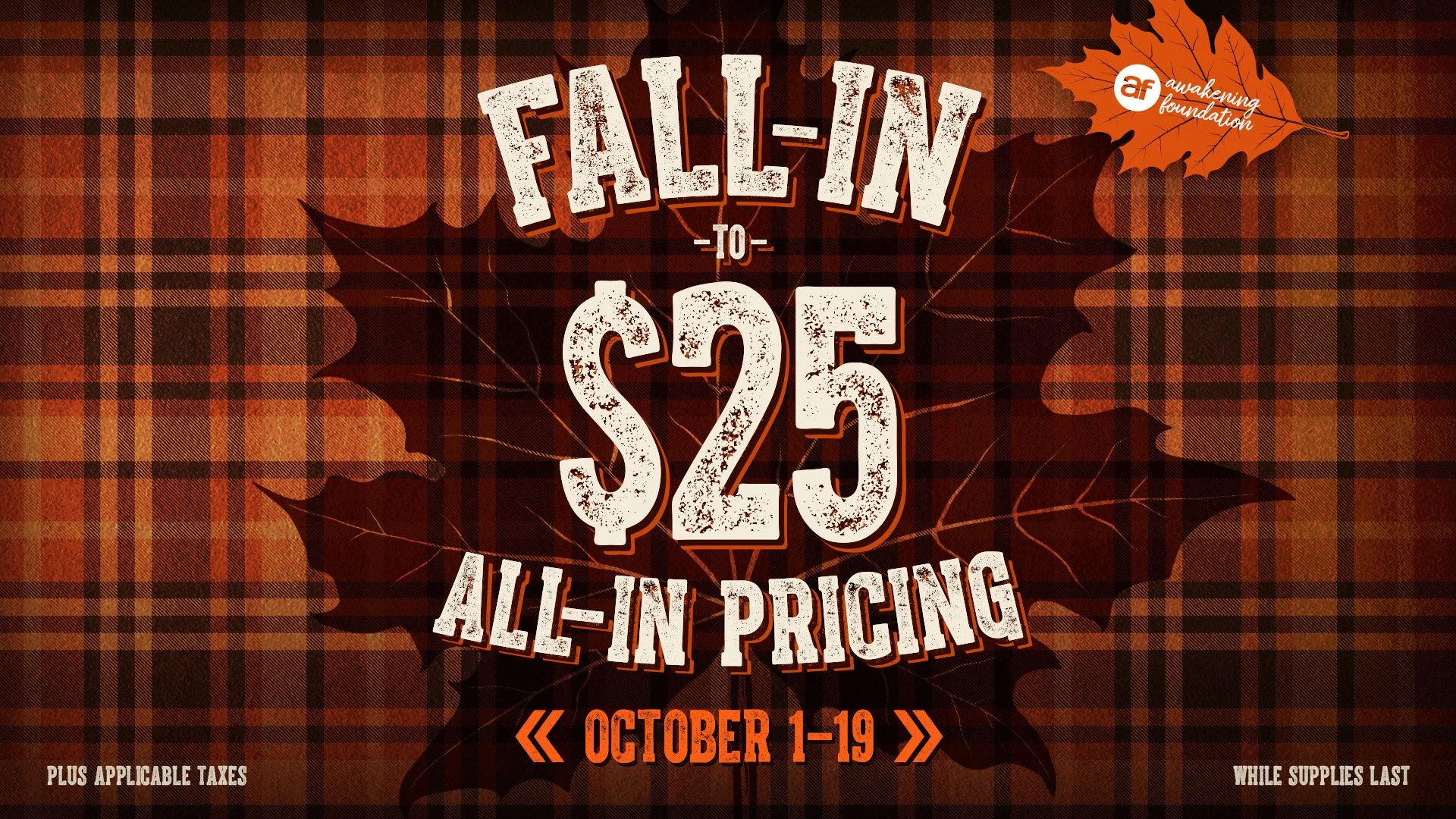 FALL-IN PRICING