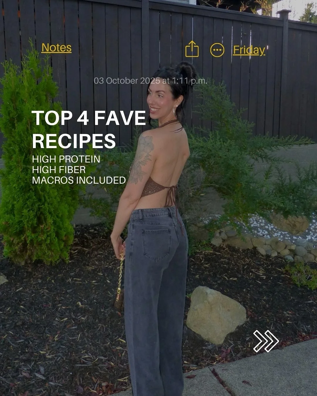 On repeat in my rotation lately.🔁⁣
⁣
The easiest way to fail at losing weight time and time again?⁣
⁣
Have a list of food you eat during a diet, and not during a diet.⁣🫣
⁣
If there is a food/recipe/meal you LOVE, I promise you, there is a version o