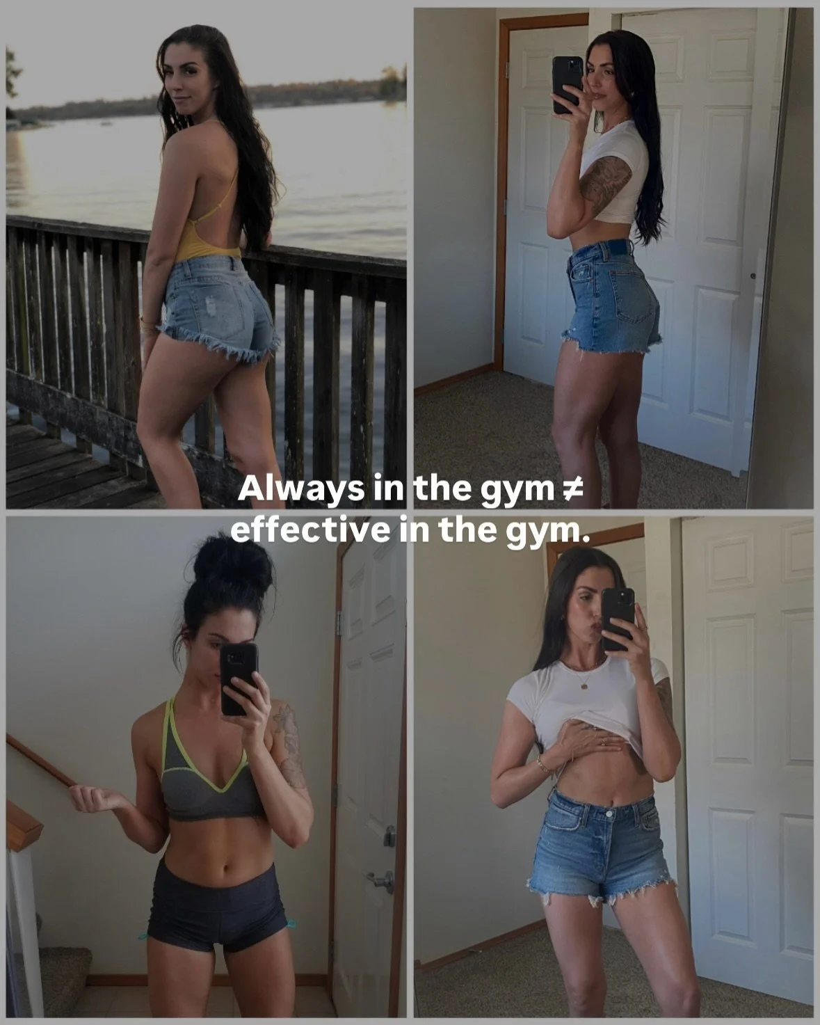 If your body hasn&rsquo;t changed in 6 months, read this.⁣
⁣
I see this VERY often, &ldquo;I&rsquo;m doing everything in the gym and my body isn&rsquo;t changing&rdquo;⁣
⁣
But you&hellip;⁣
⁣
✖️Never track your workouts⁣
✖️Start with an hour of cardio