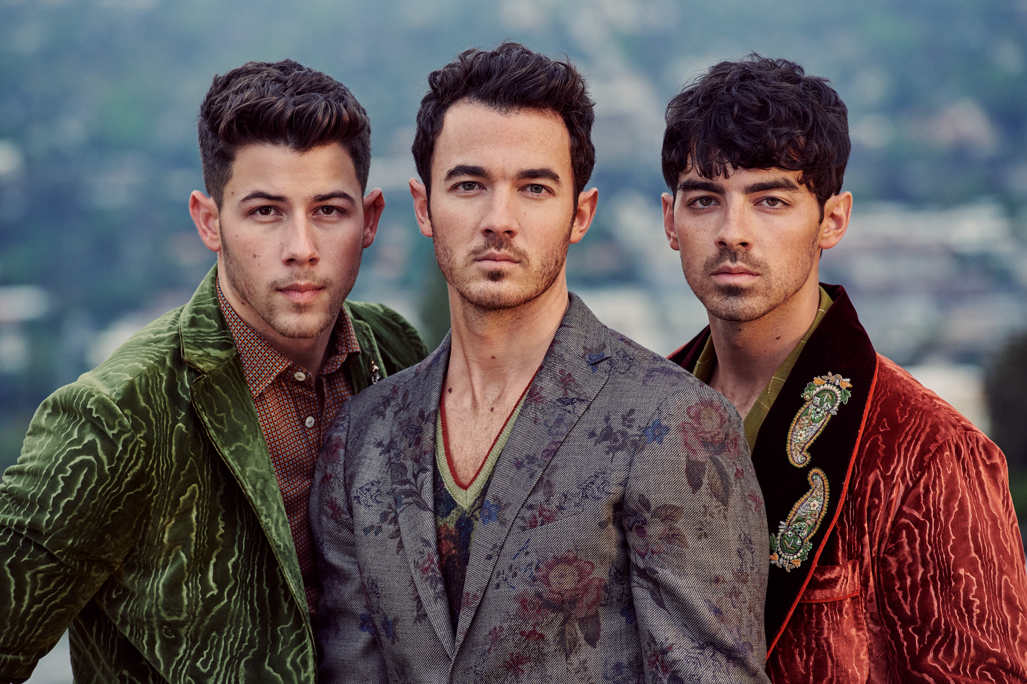 The Jonas Brothers for Harper's Bazaar X Eric Ray Davidson