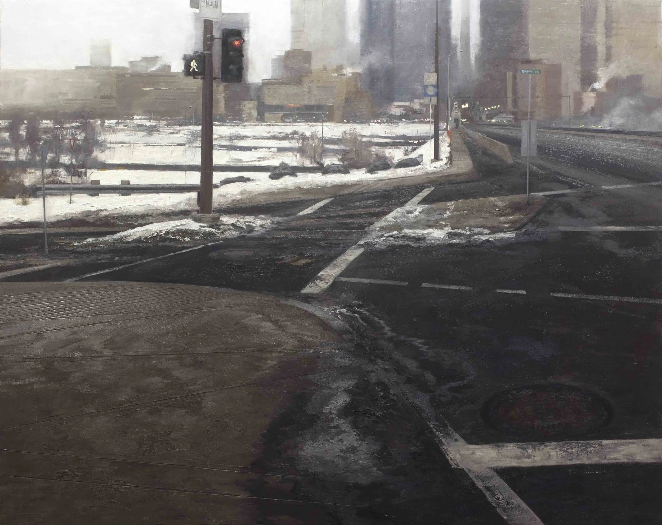 Center Street, Winter