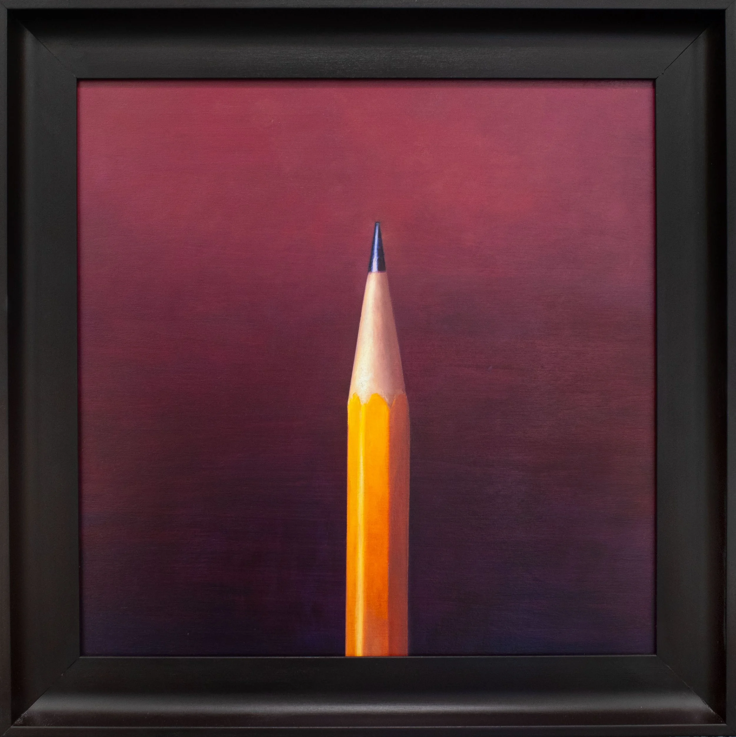   Pencil   oil on wood  20”x 20”  2026 