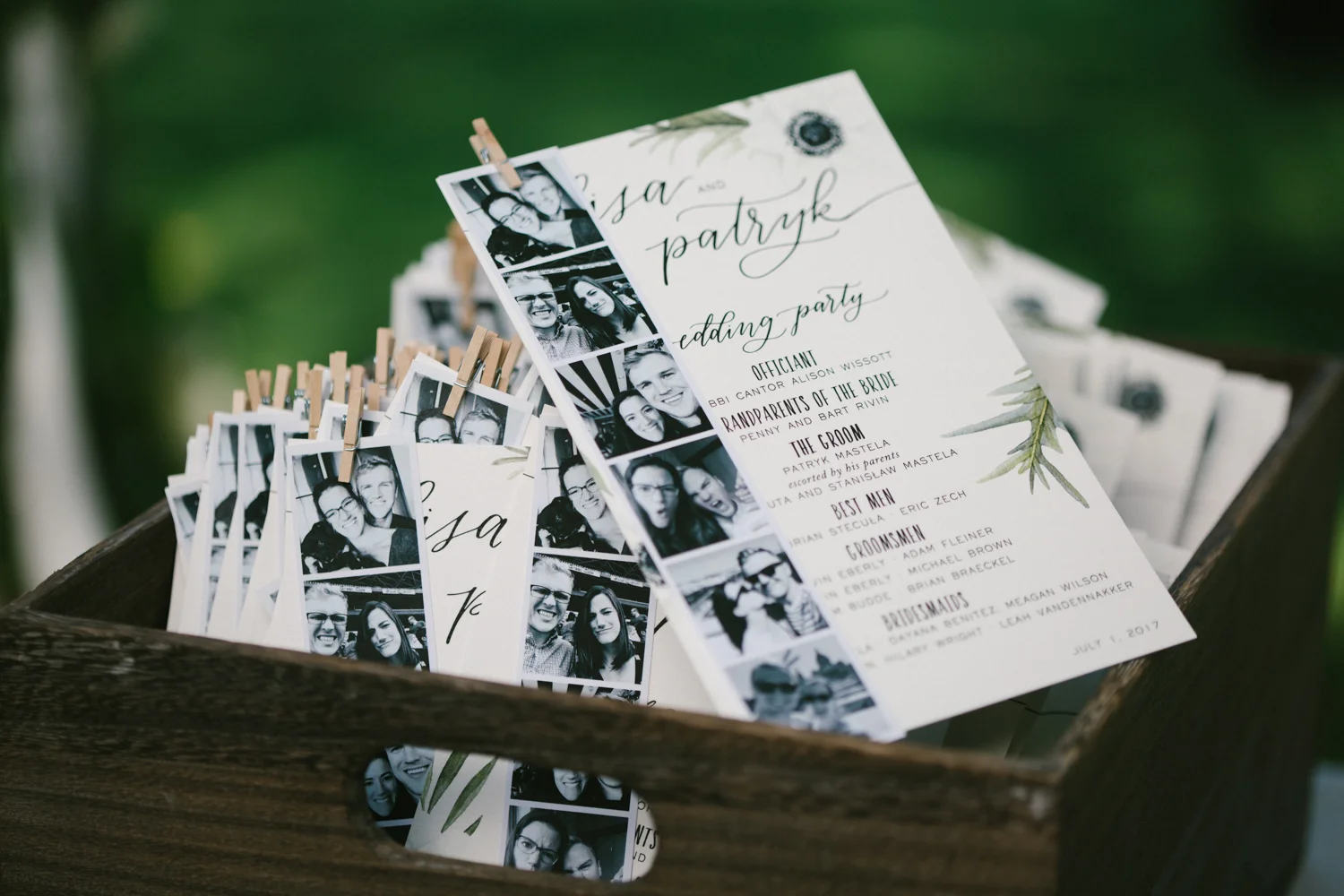 wedding photo booth, black and white wedding photos || Orange Blossom Special Events