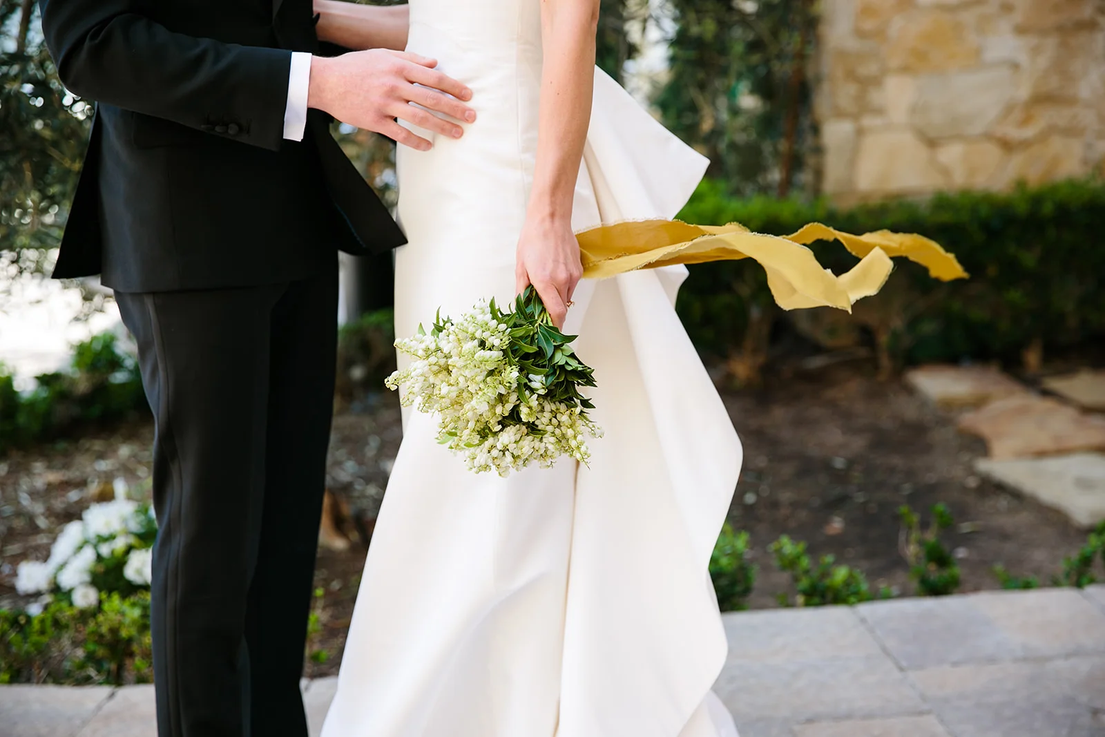 Elegant bridal portrait Malibu wedding || Orange Blossom Special Events
