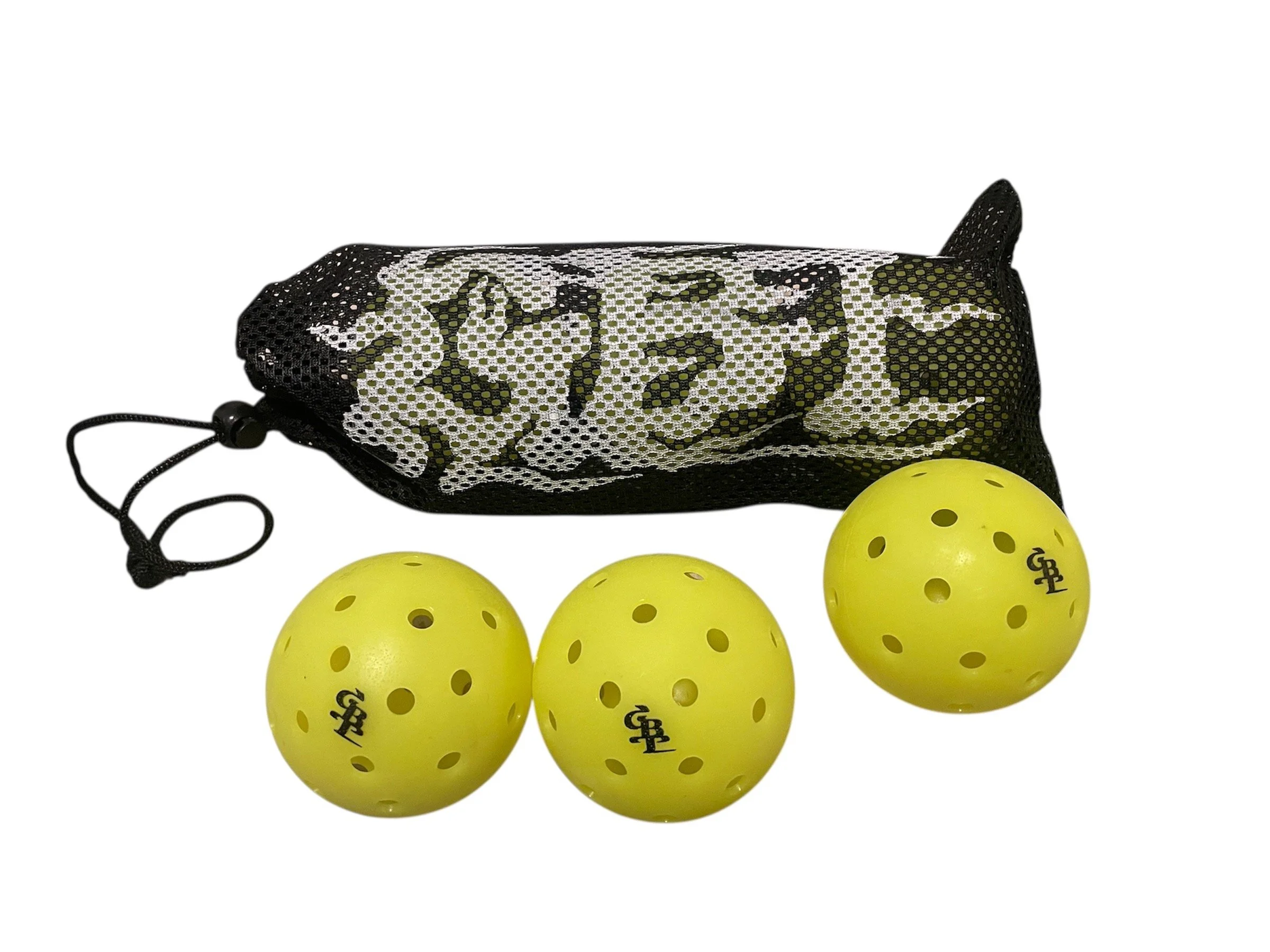 GxBxT PICKLEBALL 3 BALL & MESH BAG
