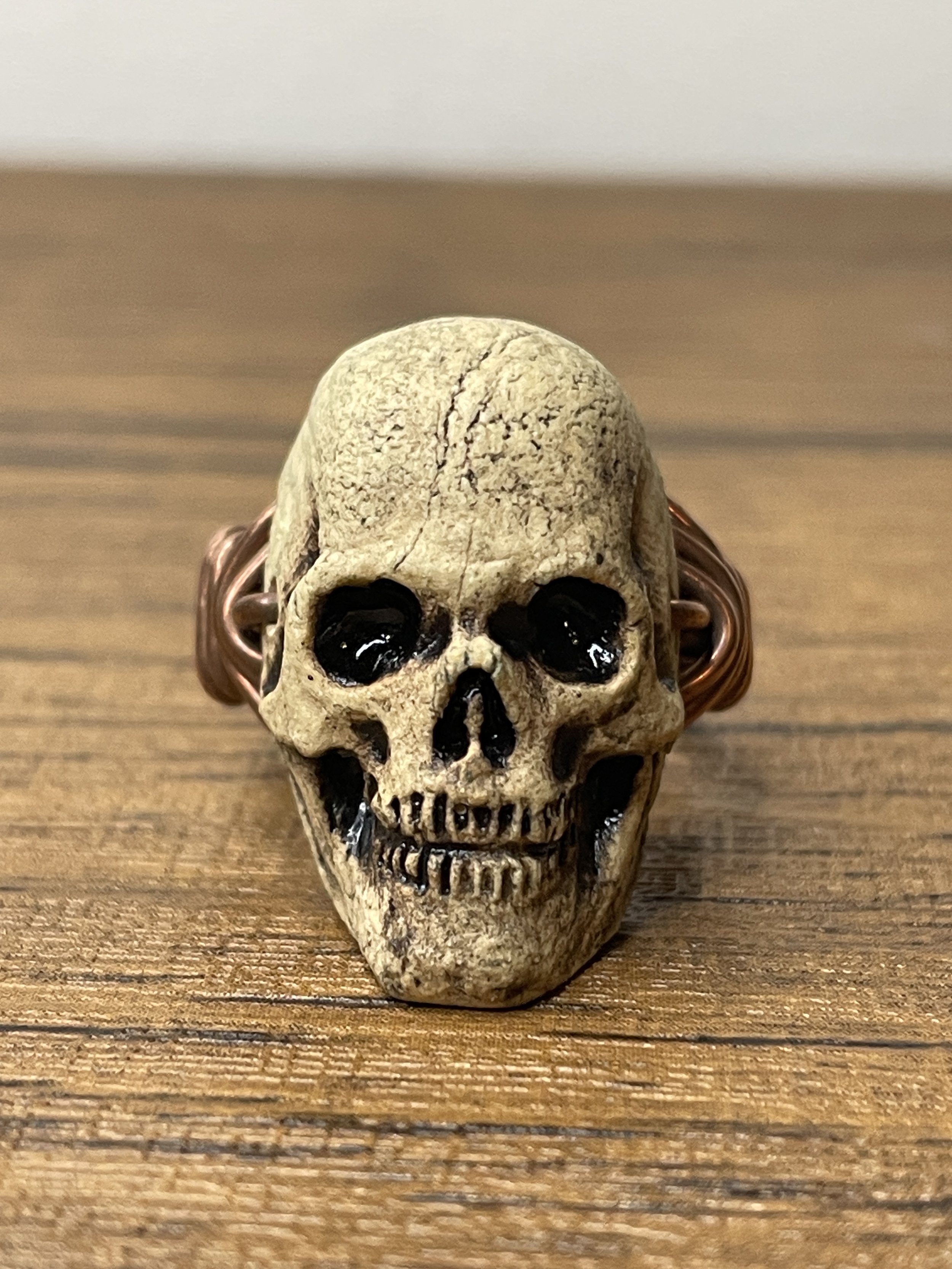 Handmade Skull ring