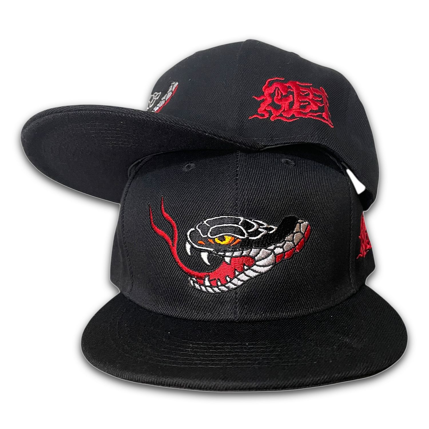 SNAKE SNAPBACK BLACK