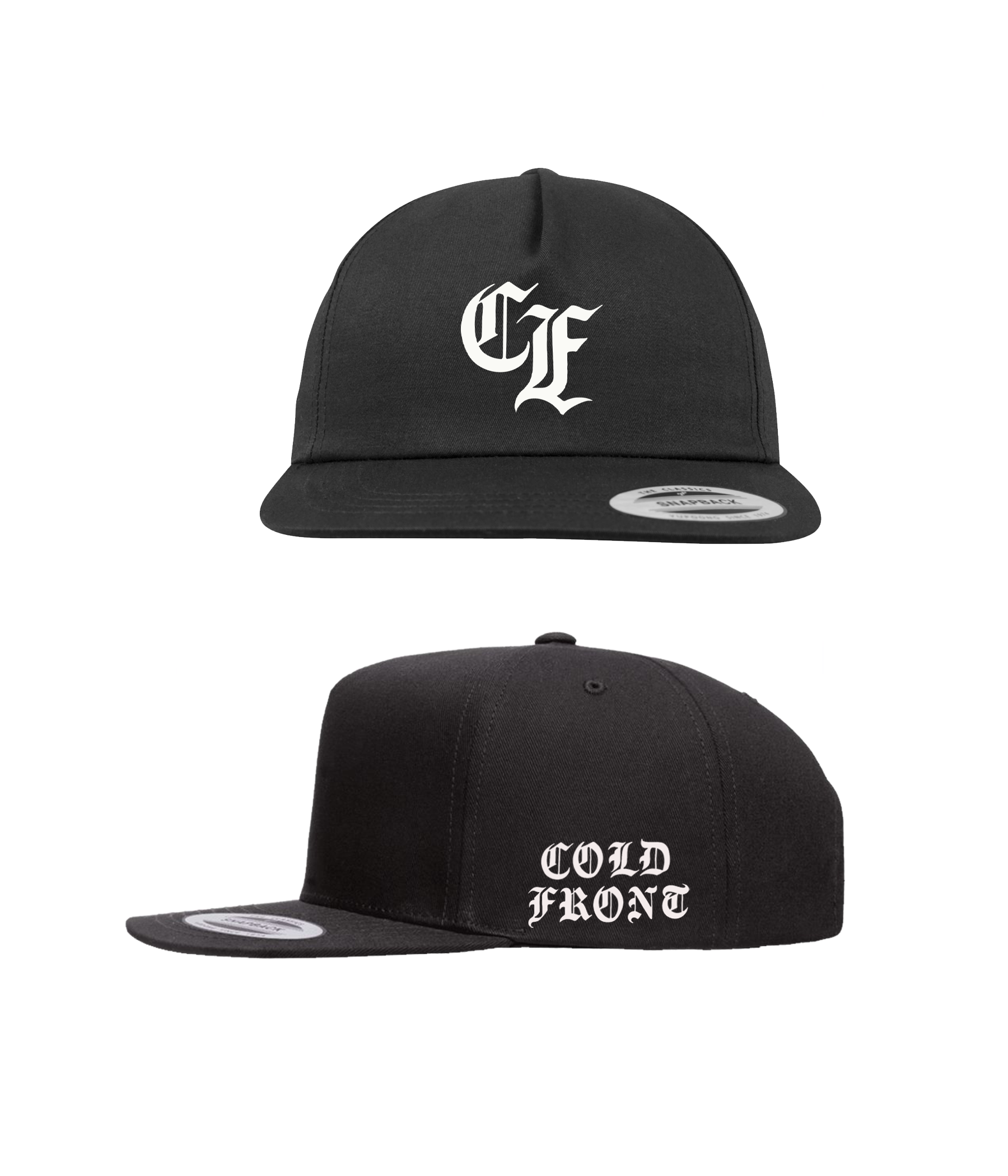 COLD FRONT / UNSTRUCTURED SNAP BACK HAT (PRE-ORDER)