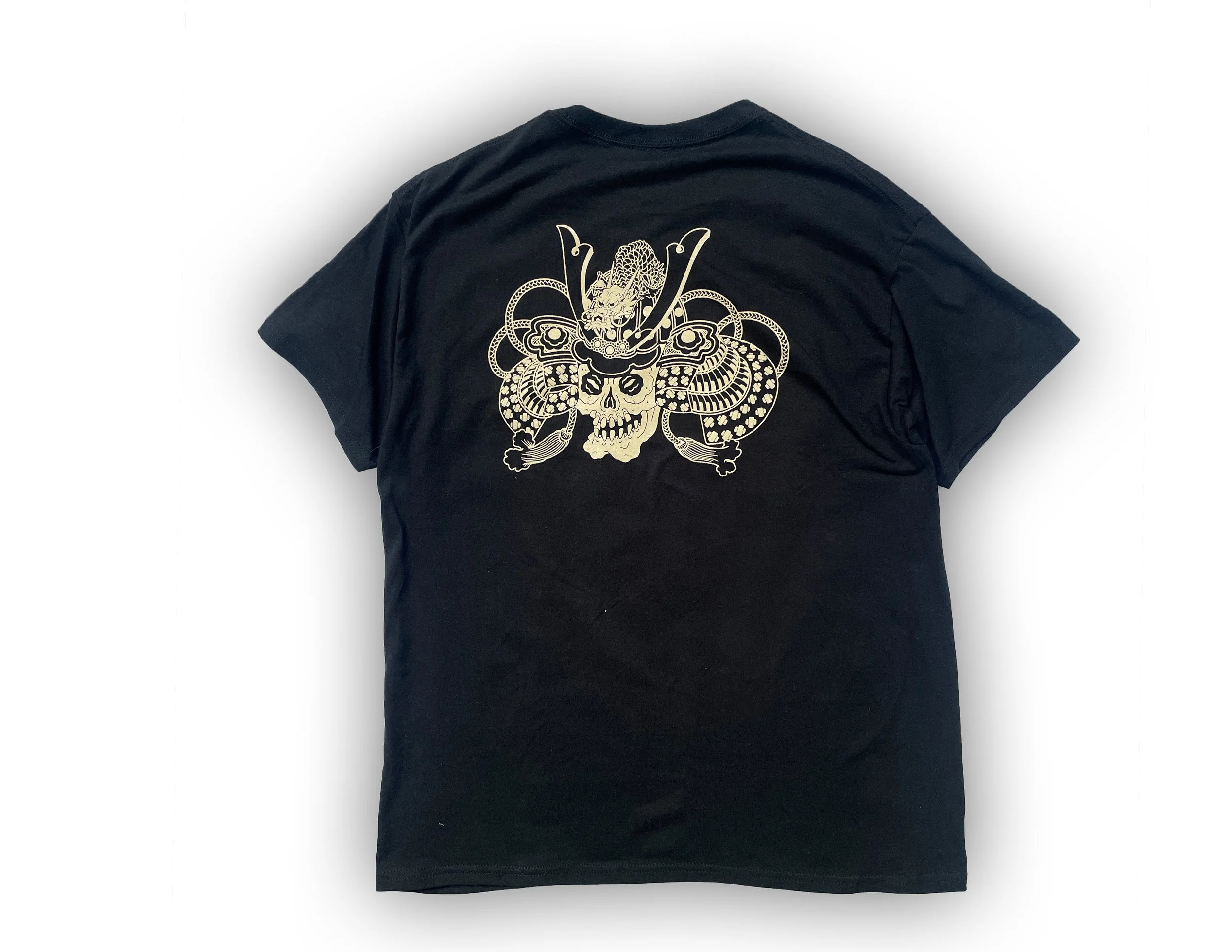 SAMURAI HELMET T-SHIRT BLACK