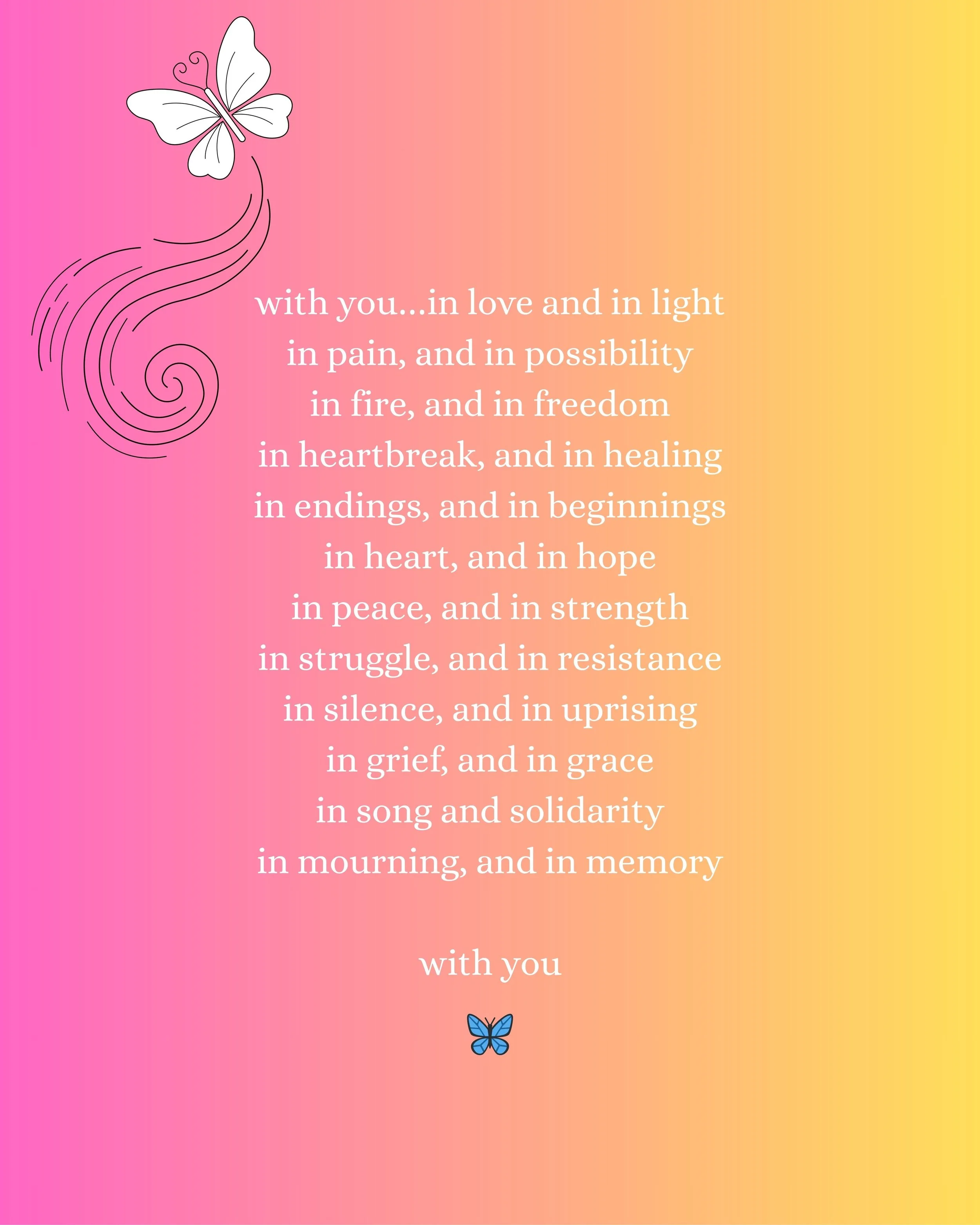with you...