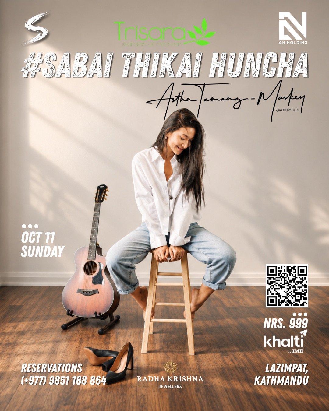 second show added - khula aakash tour