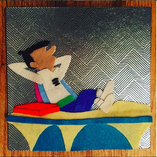 dream job brown george jetson in felt