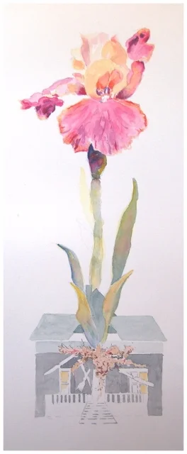 Iris House Original 15.5x30.5 - $380