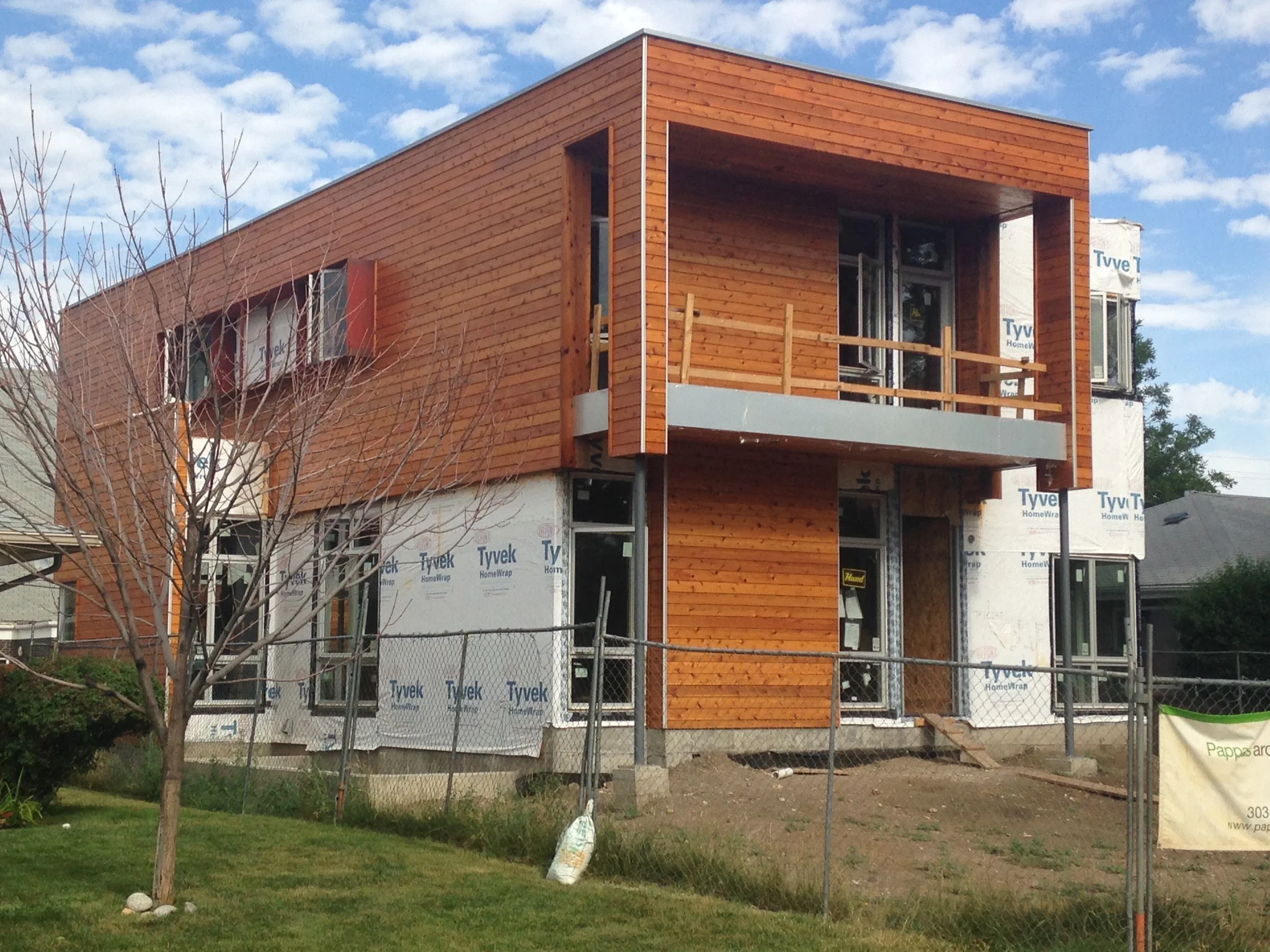 Spec home in Denver, Penofin Oil 