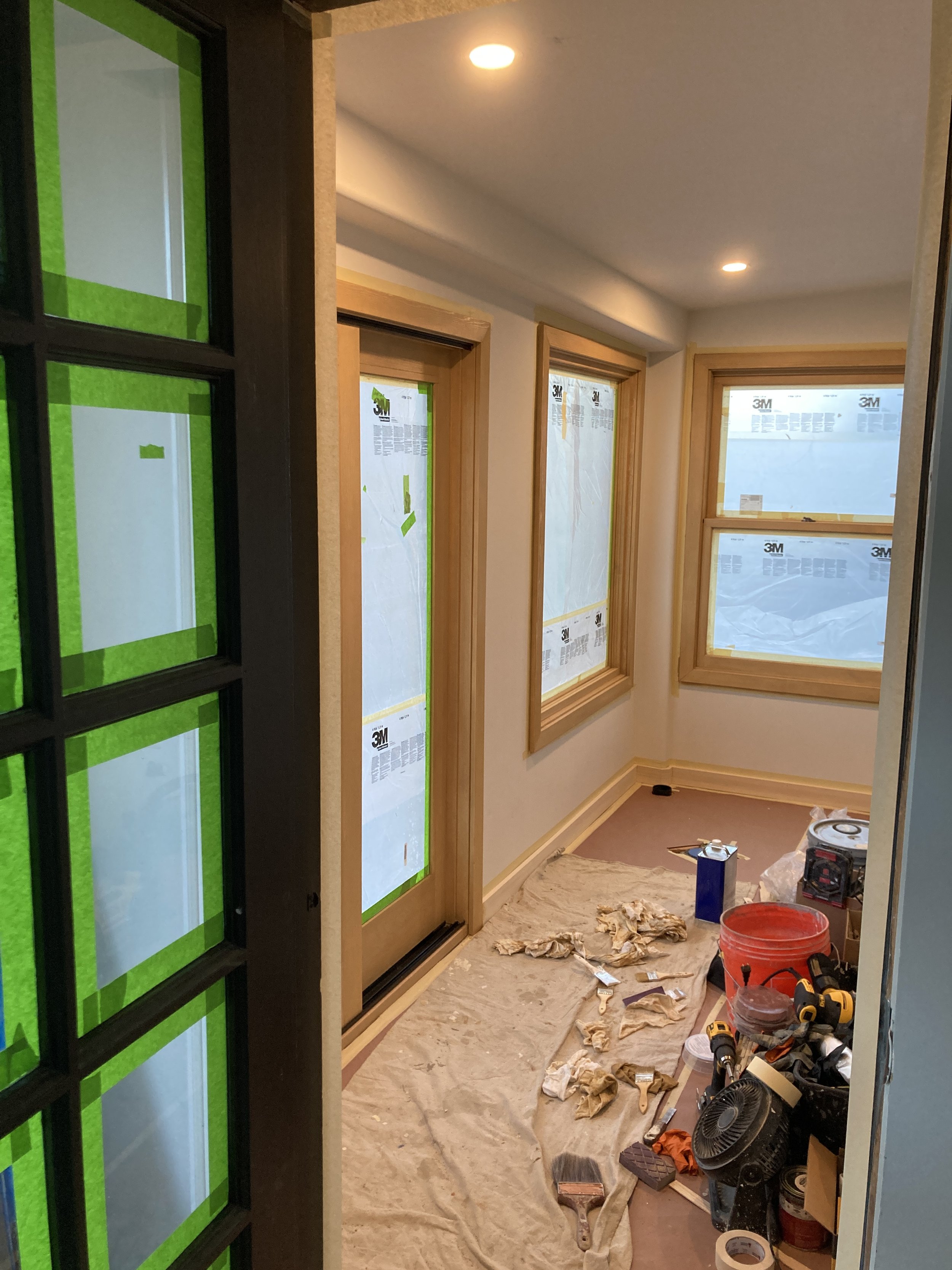 Mountain house bathroom addition - prep mode