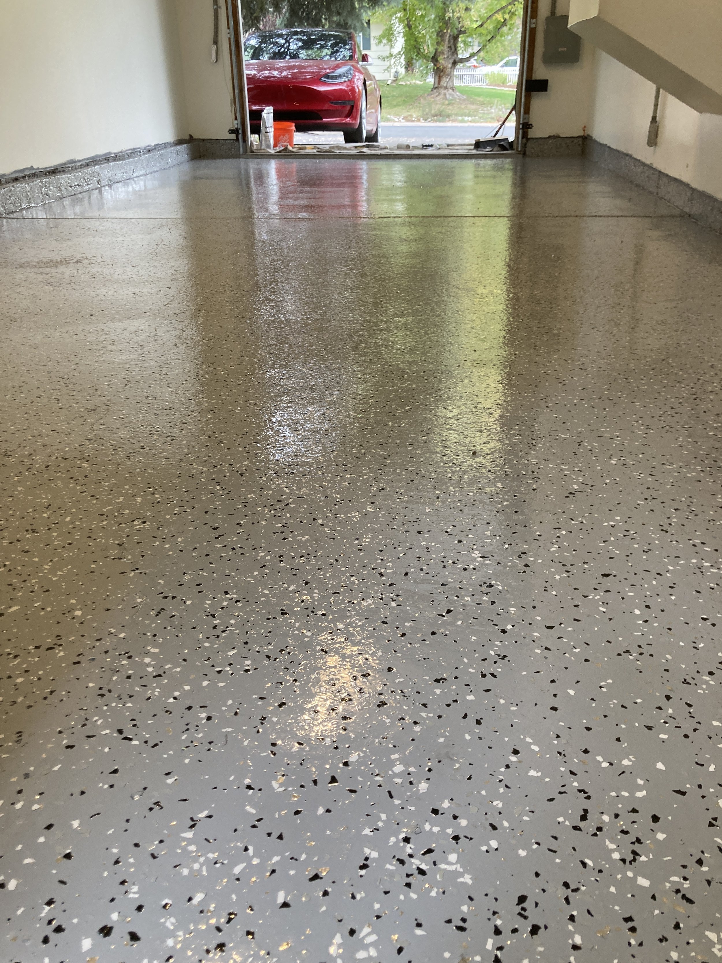 Garage facelift - She's done!