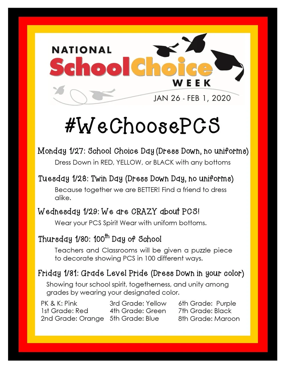 National school choice week — premier charter school