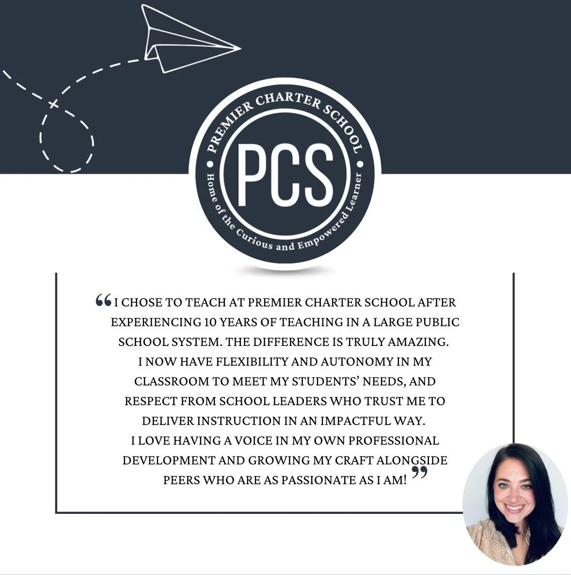 School Resumes — Premier Charter School