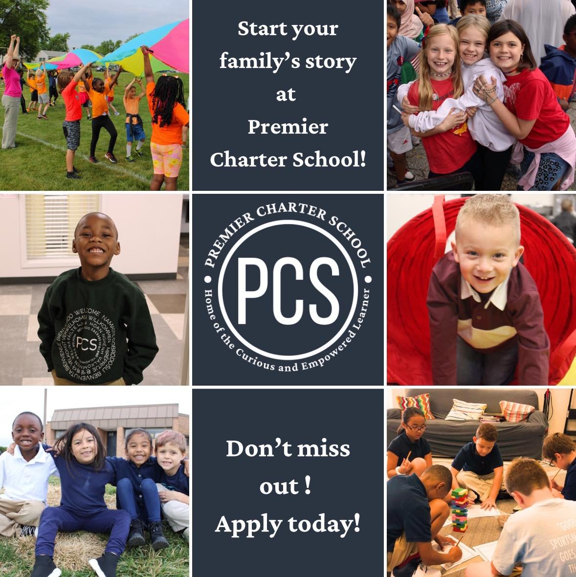 Start your family&rsquo;s story at Premier Charter School 🤍

If you have a child, family member, or friend with a student looking to join the Premier Charter School family for the 2024-2025 school year, then now is your time to get registered.

Spac