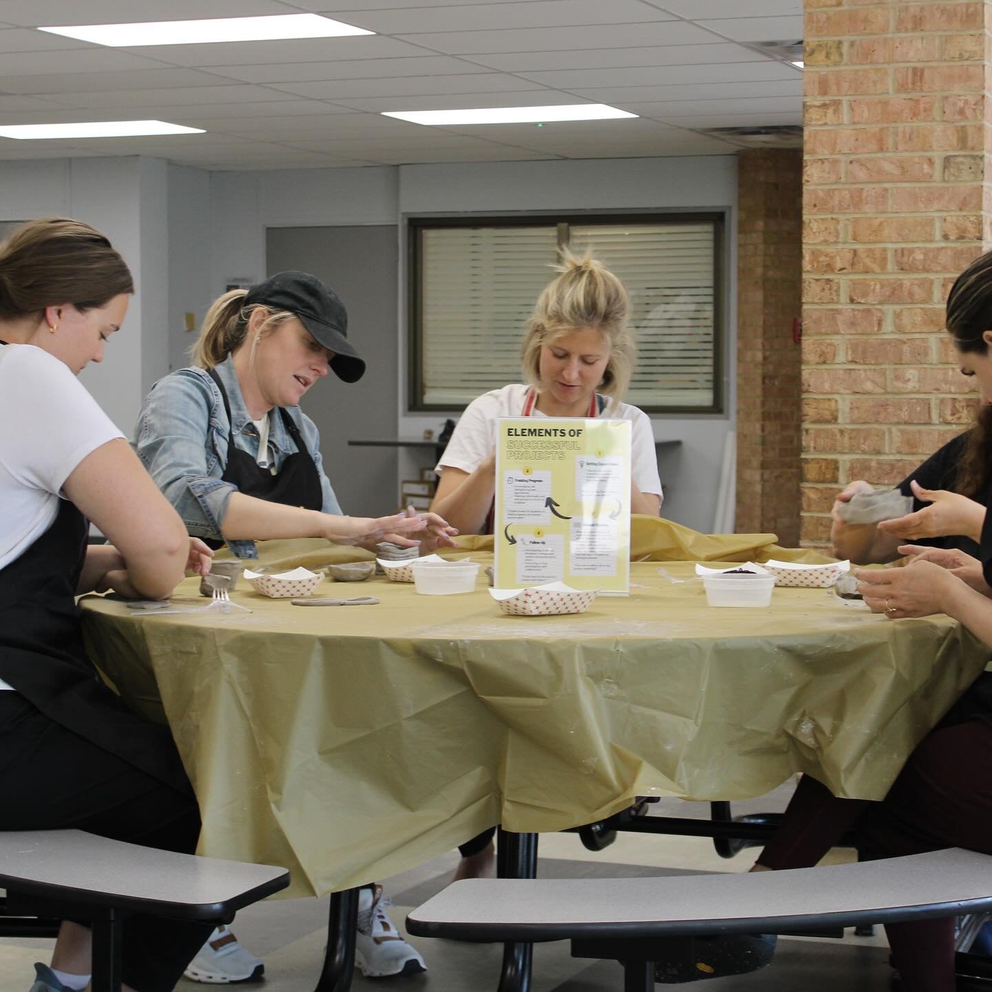 Our staff got to enjoy some various types of Wellness activities during their Professional Development today✨

All the different sessions were engaging and informative! 
From candle making and ceramics, to kickball and step class&mdash;our staff had 