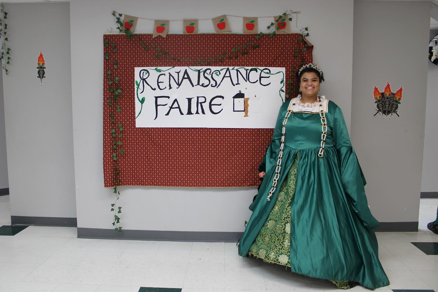 The Renaissance Faire was today and the 6th grade students had such a fun time showcasing their hard work and informing other students and families!

There were over 40 booths focused on various Renaissance topics like Art &amp; Culture, Health, Weap