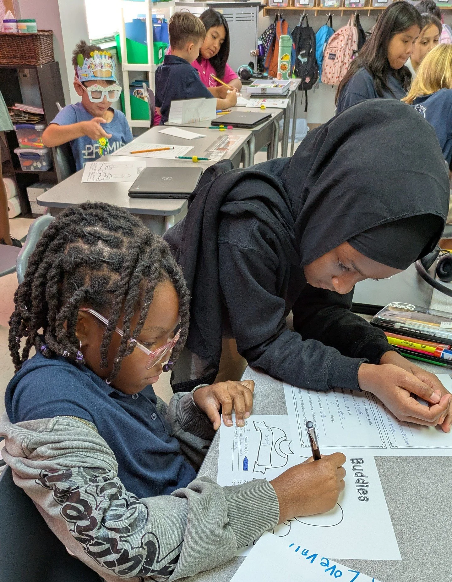 ✨ Better together ✨ 
Our PCS “Buddies” program pairs classrooms across grade levels for a yearlong partnership filled with friendship, social-emotional growth, and community connection. We can’t wait to see the joy these meetups bri