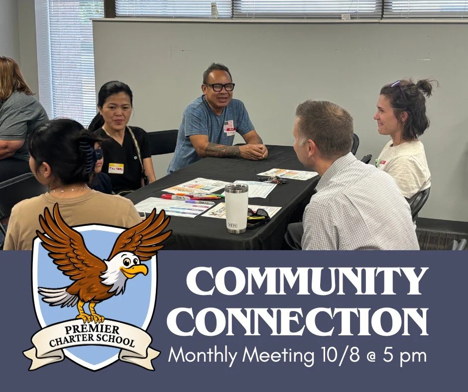 Building community, one connection at a time 💙
Our PCS Community Connection meeting is happening today! Parents are coming together to plan events, brainstorm projects, and find new ways to support our school. 
#ThatsPCS #PremierCharterSchool #STLsc