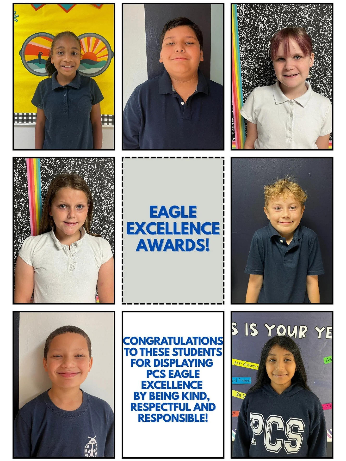 Soaring with excellence! 🦅 
Congrats to our Eagle Excellence Award winners&mdash;you make PCS proud! 
#ThatsPCS #PremierCharterSchool #STLschools&rdquo;