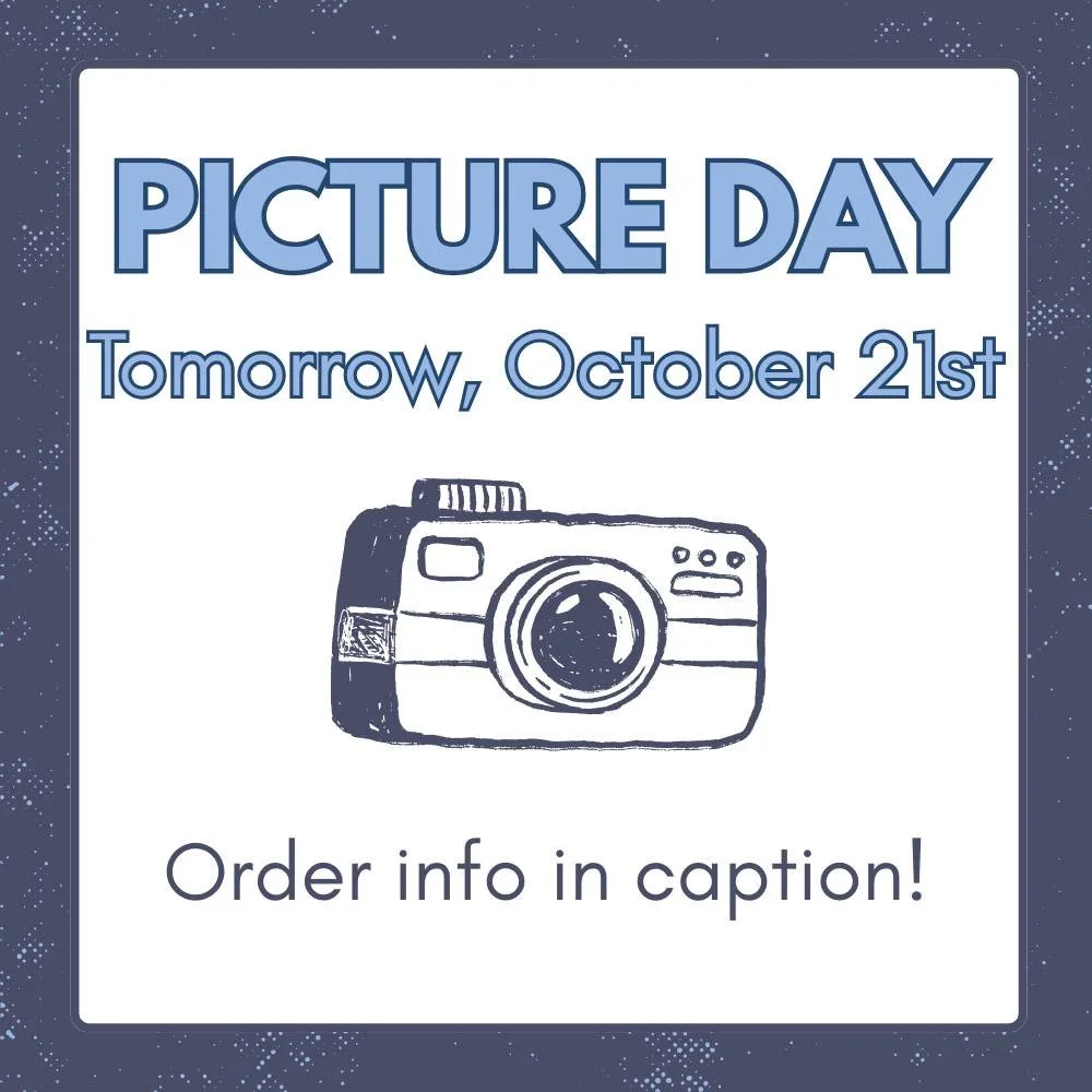 Picture Day is tomorrow, October 21!
You can place your order on mylifetouch.com using your Picture Day ID: EVT466P6B. Order before midnight on Picture Day to get FREE shipping!
Your child can also bring their completed flyer with cash or check on Pi