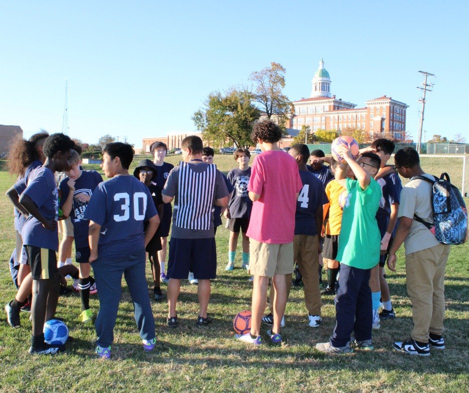 Alumni Reign Supreme! 👑 
Yesterday afternoon's Boys Soccer vs. Alumni/Staff game was an absolute blast, even if the old guard managed to snag the W! Thank you to every alumni who participated! Your continued involvement means the world to us. We hop