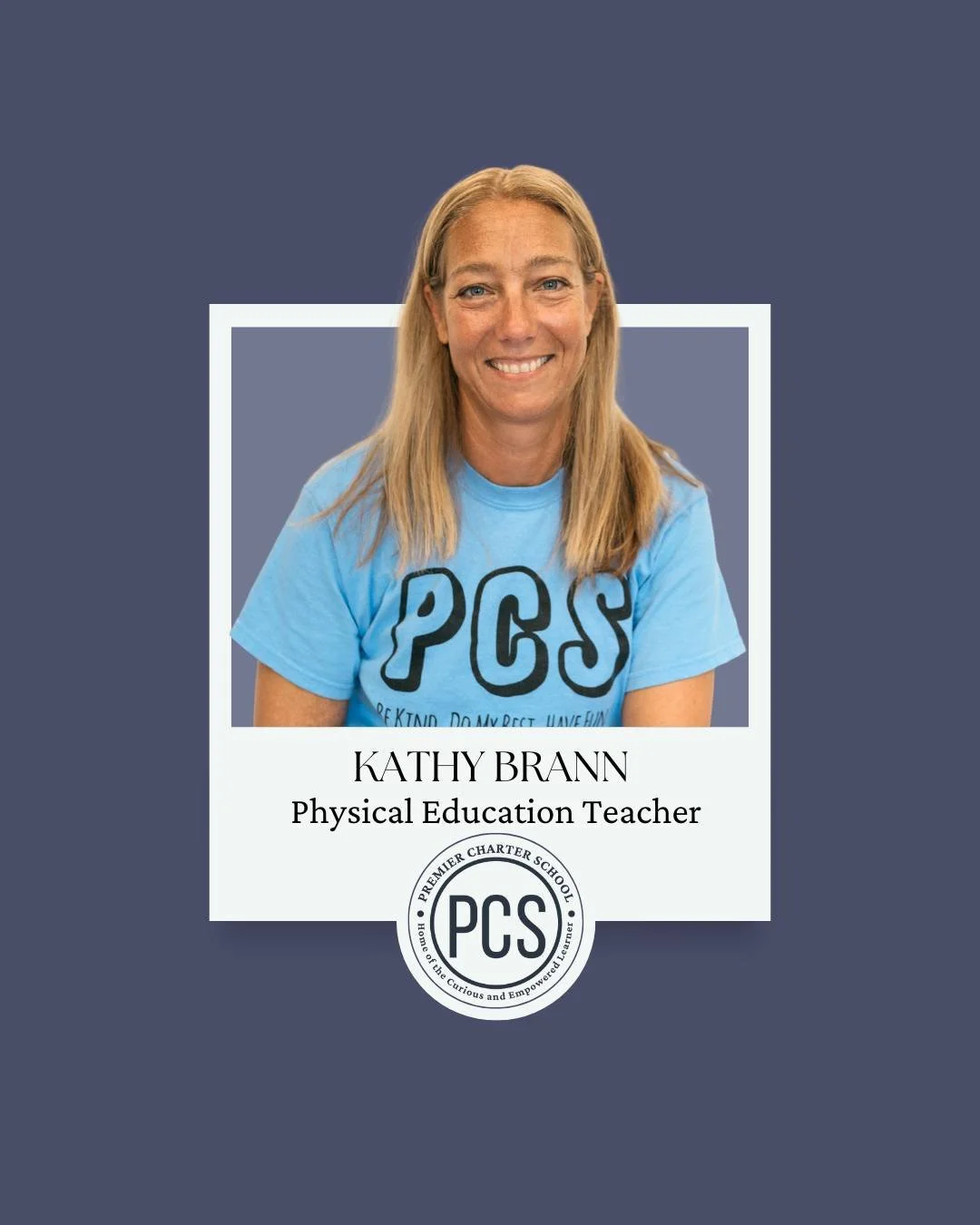 &ldquo;I want to help create a school community where students understand the importance of movement and staying active. My goal is for kids to see exercise not just as a class activity, but as a fun, lifelong habit that supports their health, confid