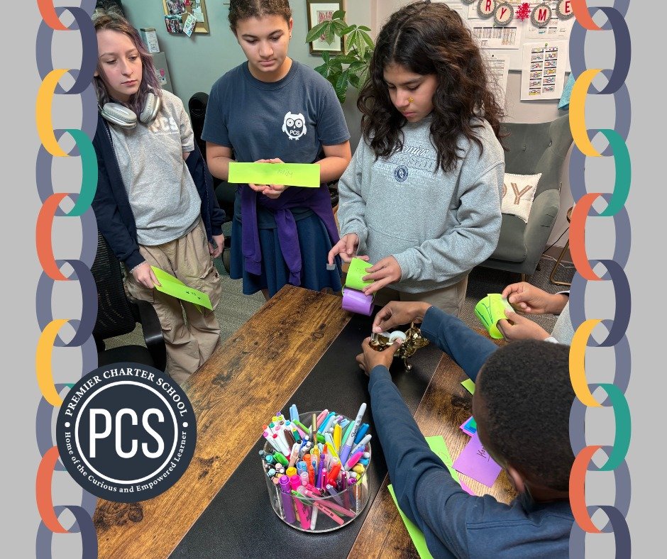 Building a culture of character, one link at a time! 💖 Our Middle School students have launched the 'Chain Reaction of Kindness,' recognizing peers for being kind, caring, respectful, and responsible. This is how we celebrate the positive choices be