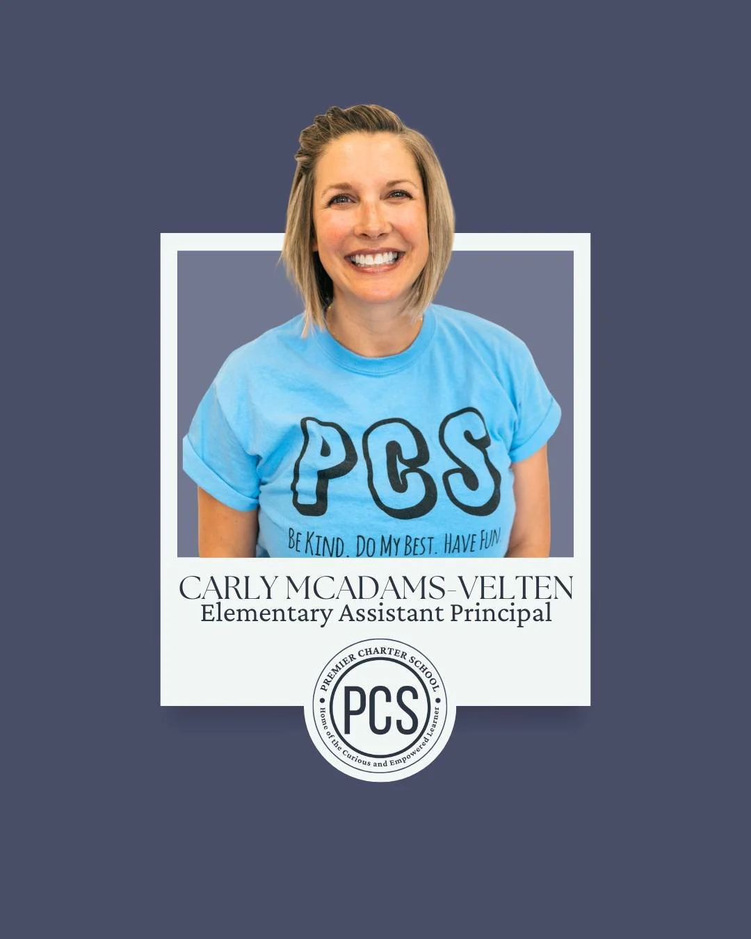 "What drew me to PCS is that it’s a PreK–8 school all on one campus. I love how that creates such a community, like when the older kids get to work with the younger ones. Those moments bring out sides of the kids we might not otherwi