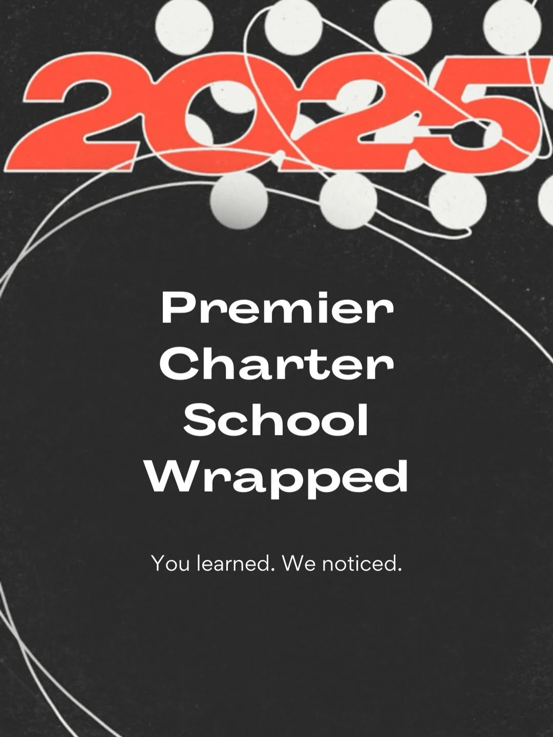 PCS Wrapped just dropped 🎶📊
The moments. The memories. The milestones.
We&rsquo;re closing out the year with PCS Wrapped &mdash; and our final slide features a special message from our Head of School (our top artist, of course).
Here&rsquo;s to an 