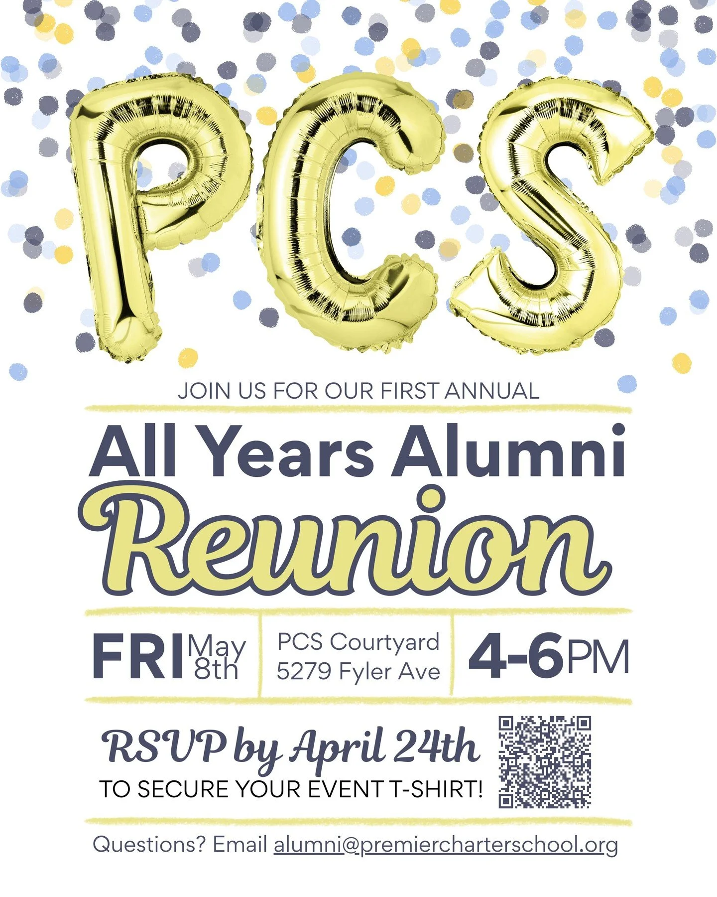 PCS Alumni: You're Invited!

We’re hosting our first ever All-Years Alumni Reunion, and we can't wait to see you. Come visit campus, reconnect with classmates and teachers, and spend some time in a place that was such a big part of your story.
