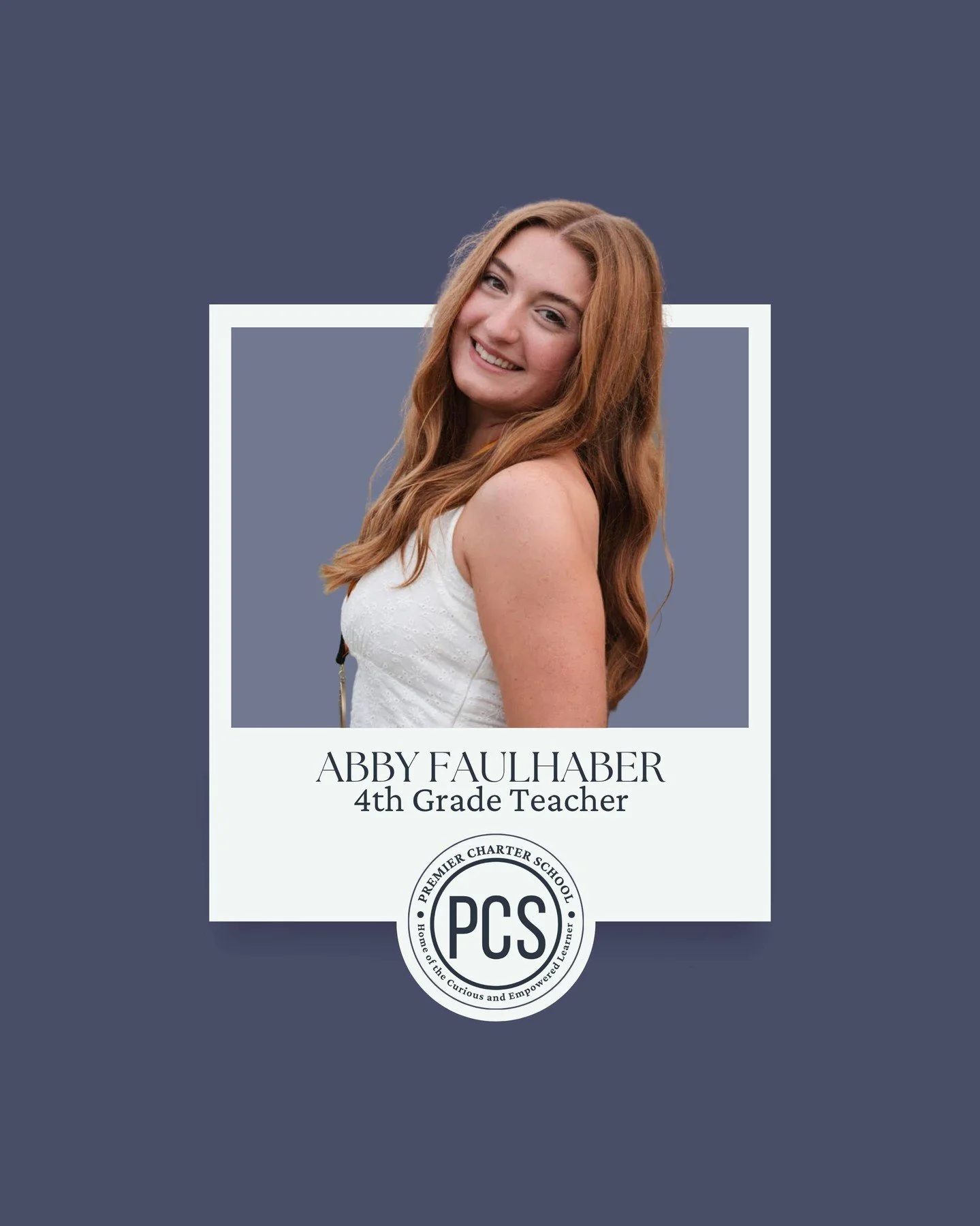 "I come from a family full of educators. My grandma and mom were teachers. Two of my aunts and one of my uncles are still teachers today! I truly believe that educating is something that runs in my family's DNA."
#pcsstaffspotlight