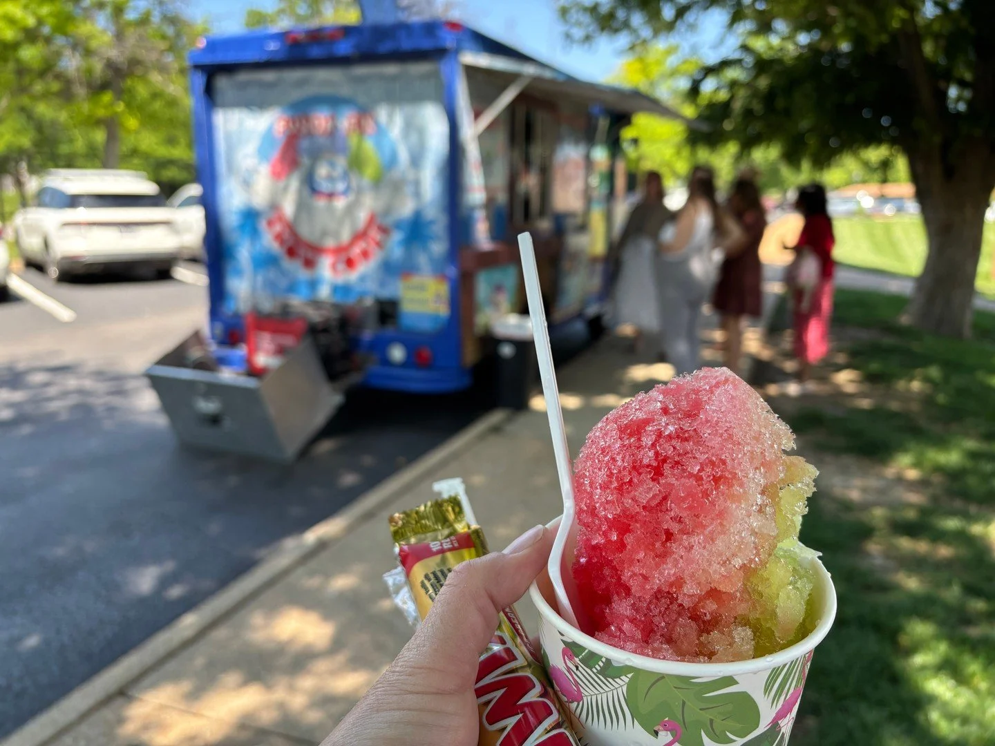 Nothing says teacher appreciation like a snow cone on a warm day 🍧☀️
Huge thanks to our PCS Community Connection parent group for organizing today&rsquo;s Fusion Fix treat for our staff! We appreciate all the love and support you show our school com
