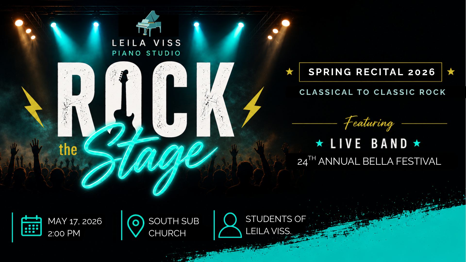 Image used for the Rock the Stage recital