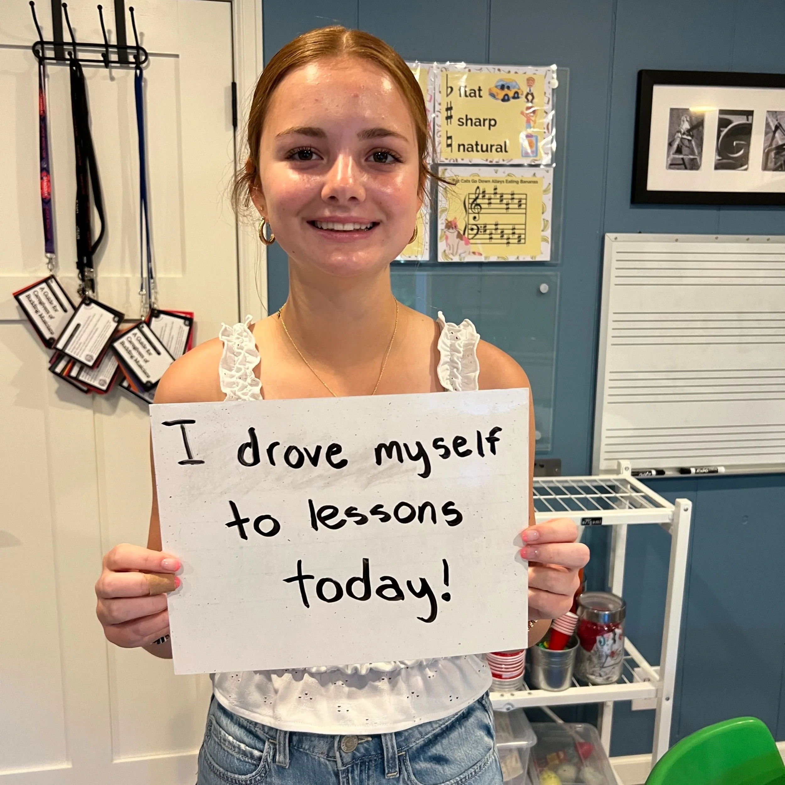 Piano student drove herself to piano lessons in Centennial