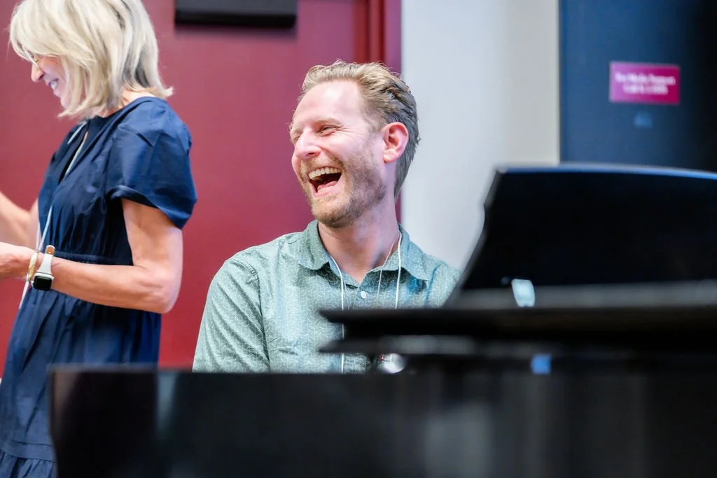Leila and Ben Laughing