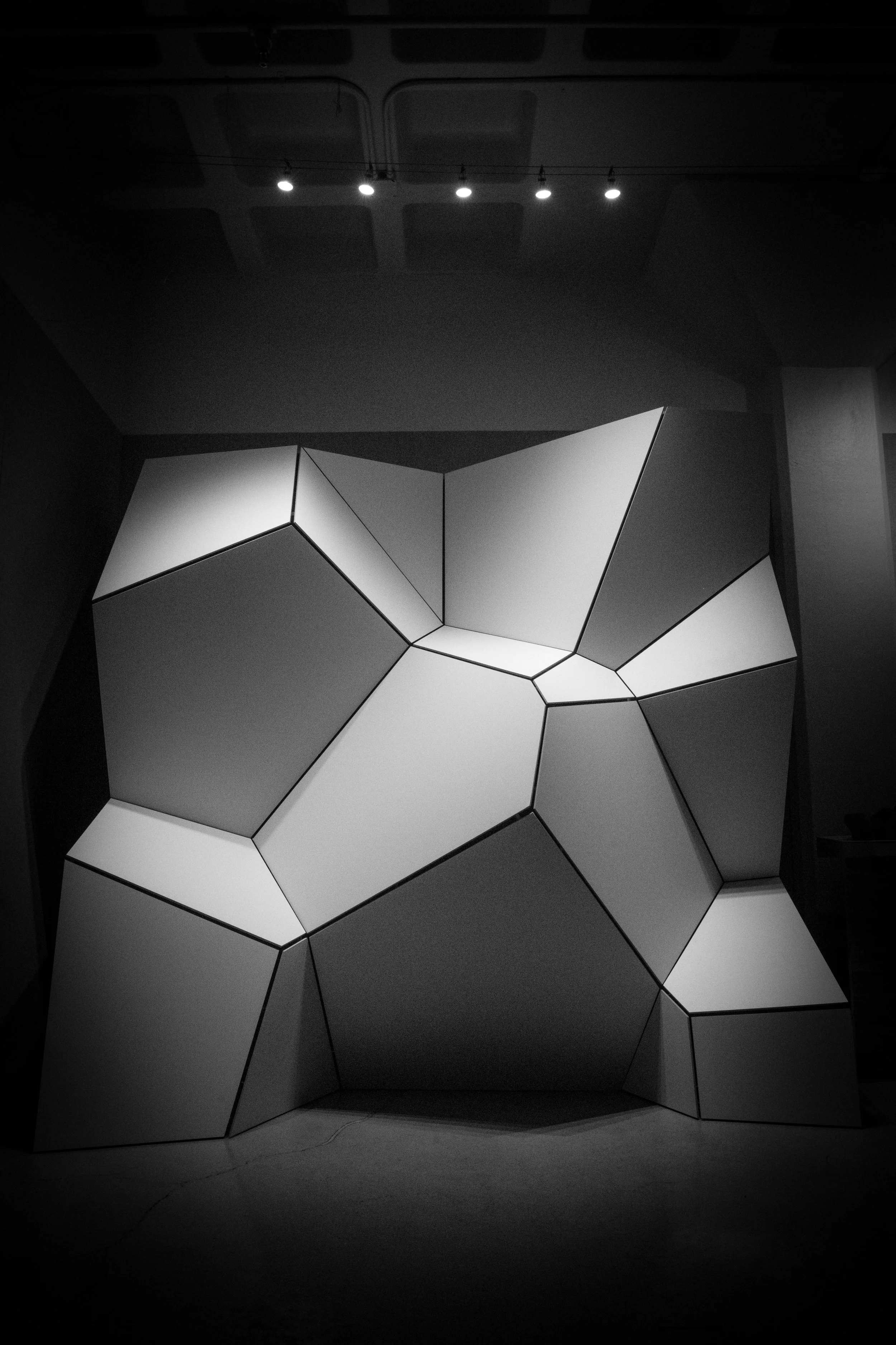 Full object with panels attached