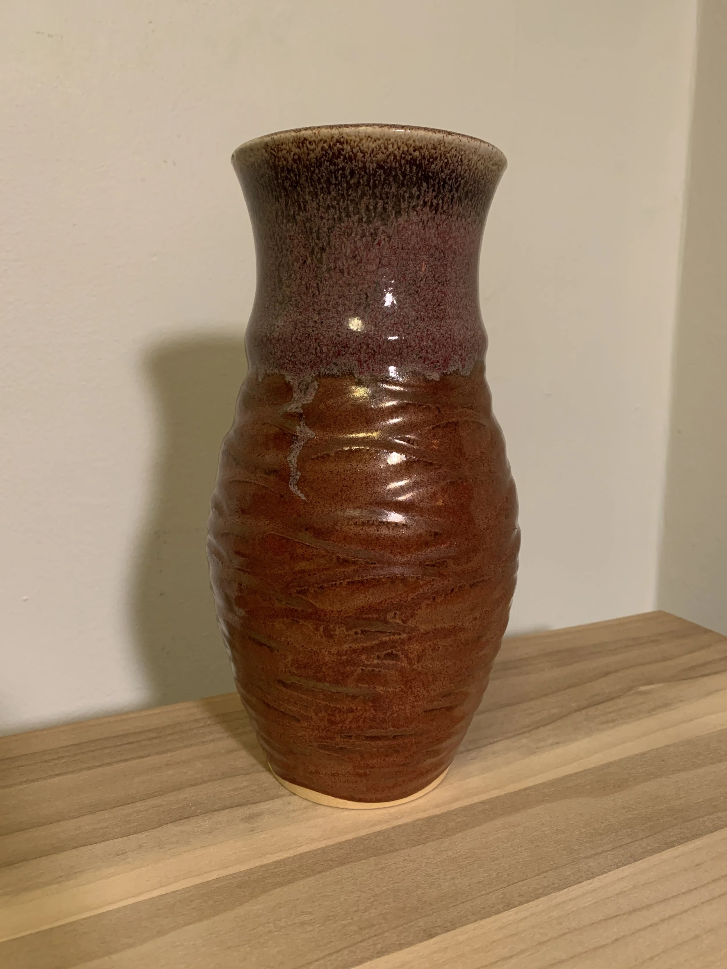 Orange St. Vase
