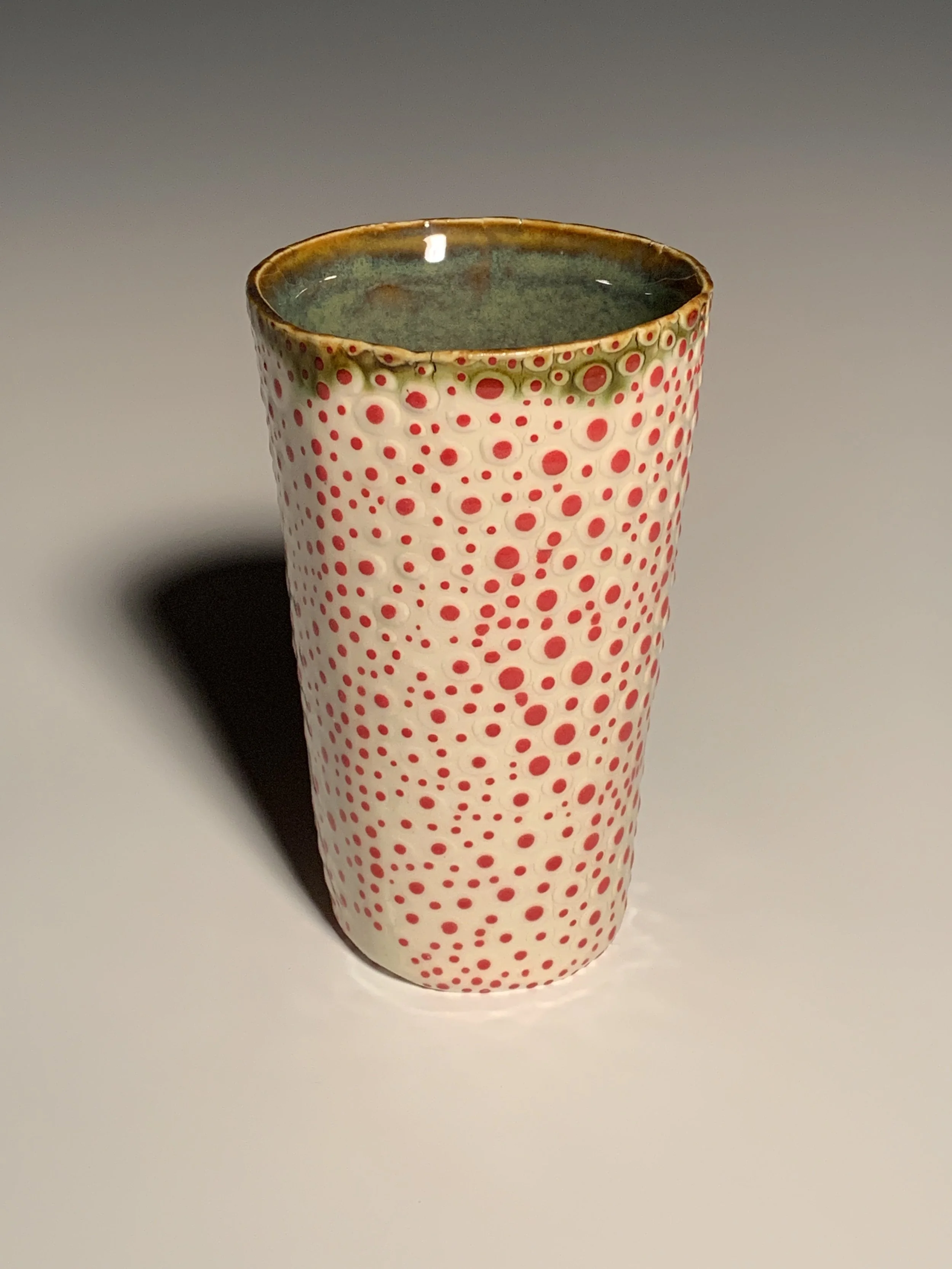 Red dots tumbler 