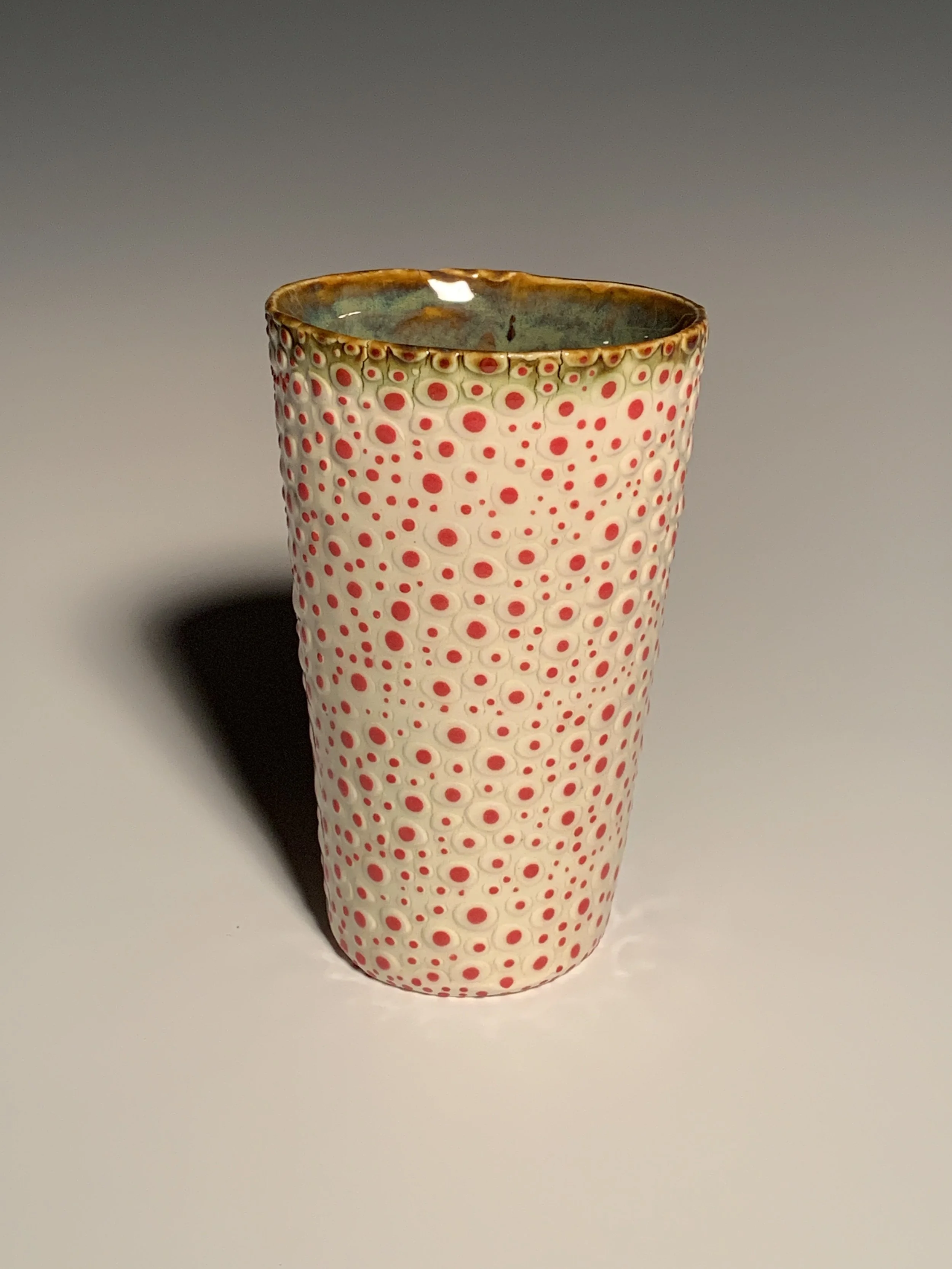 Red dots tumbler 