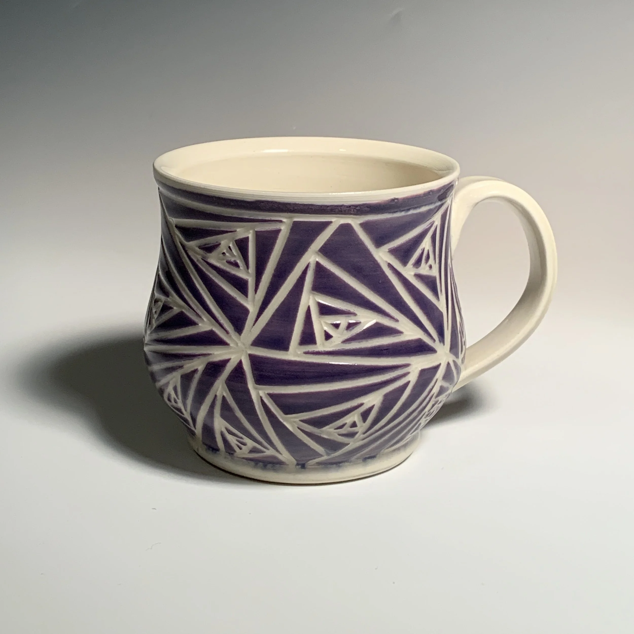 Purple Zentangle Mug 