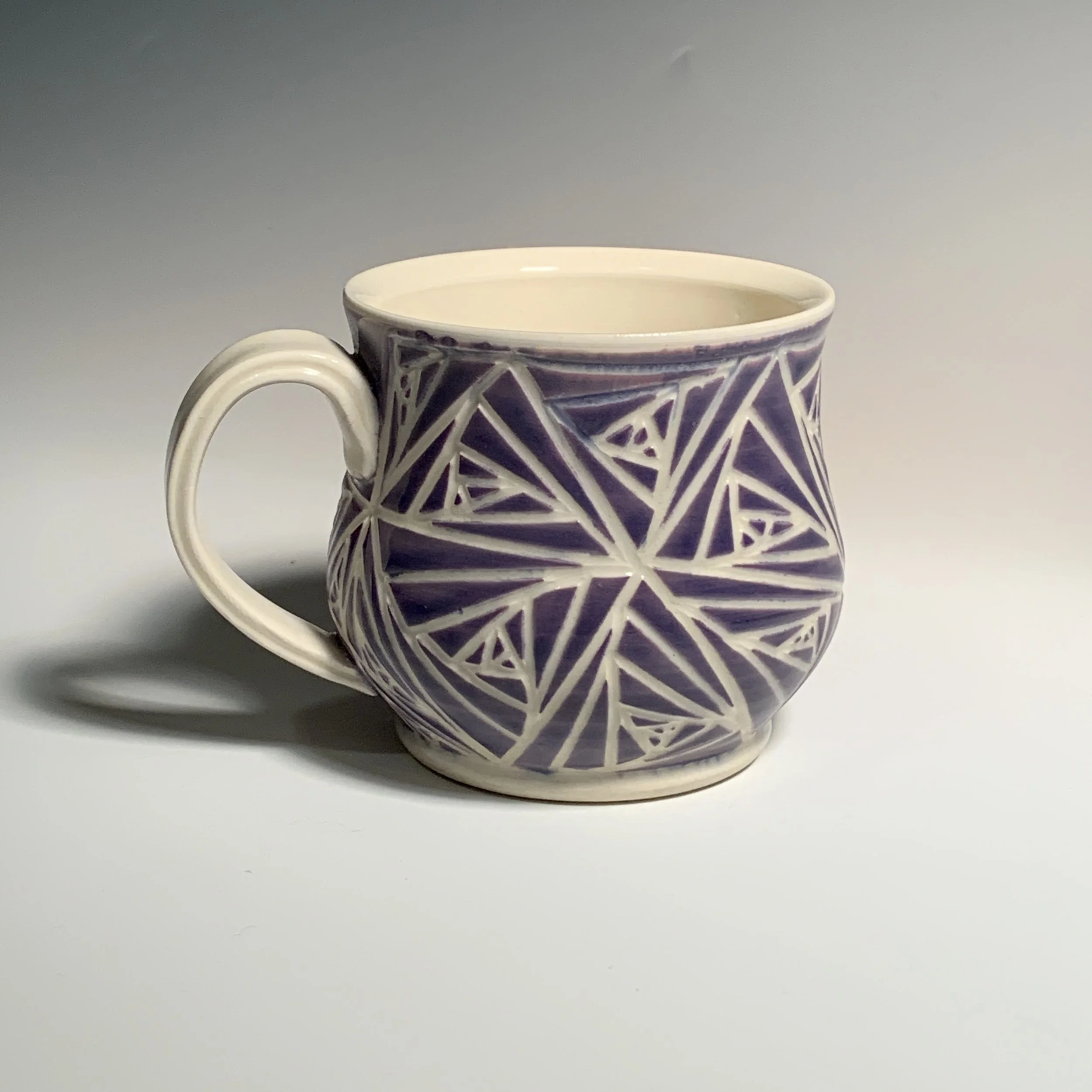Purple Zentangle Mug 