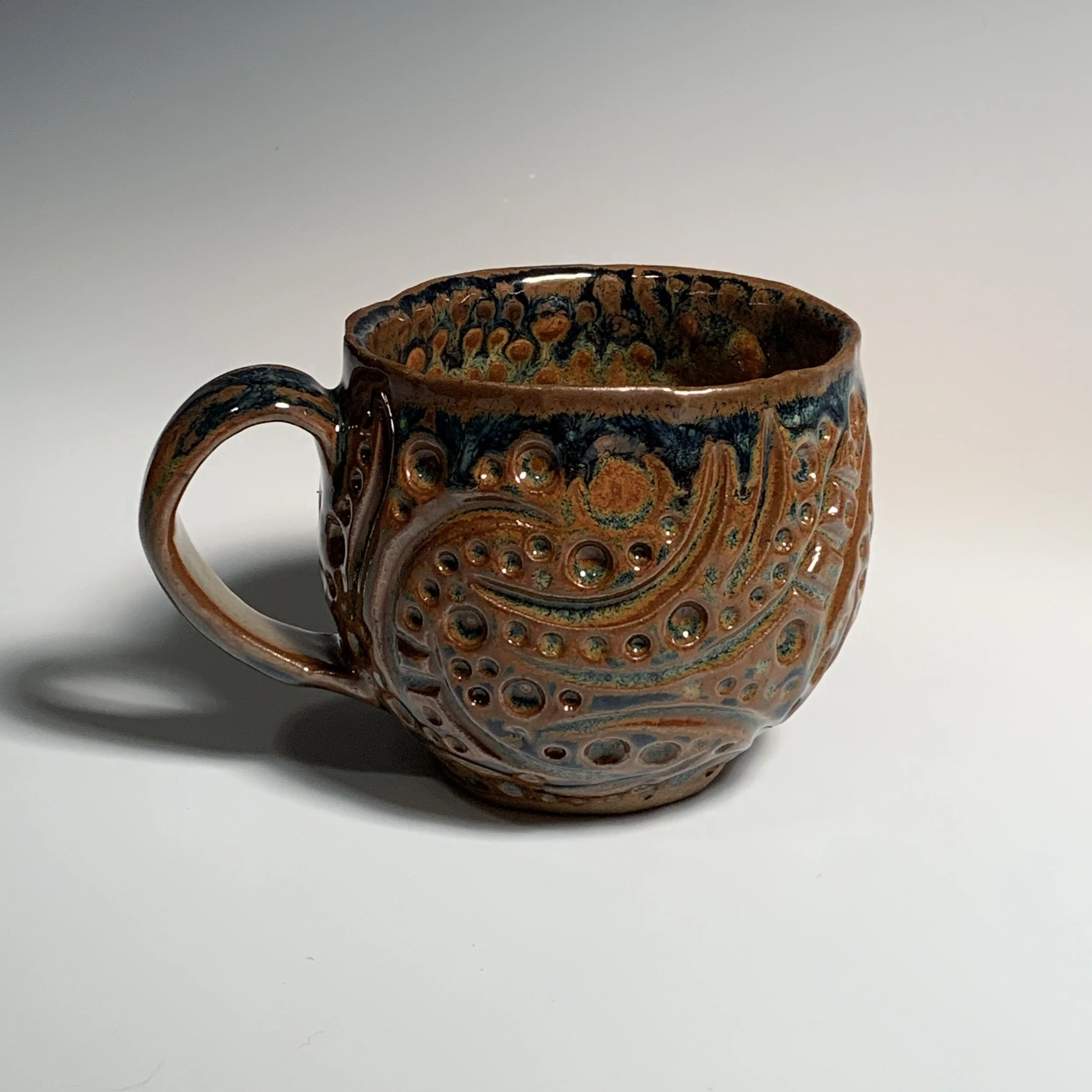 Secrest/Tosh Pressed Carved Mug