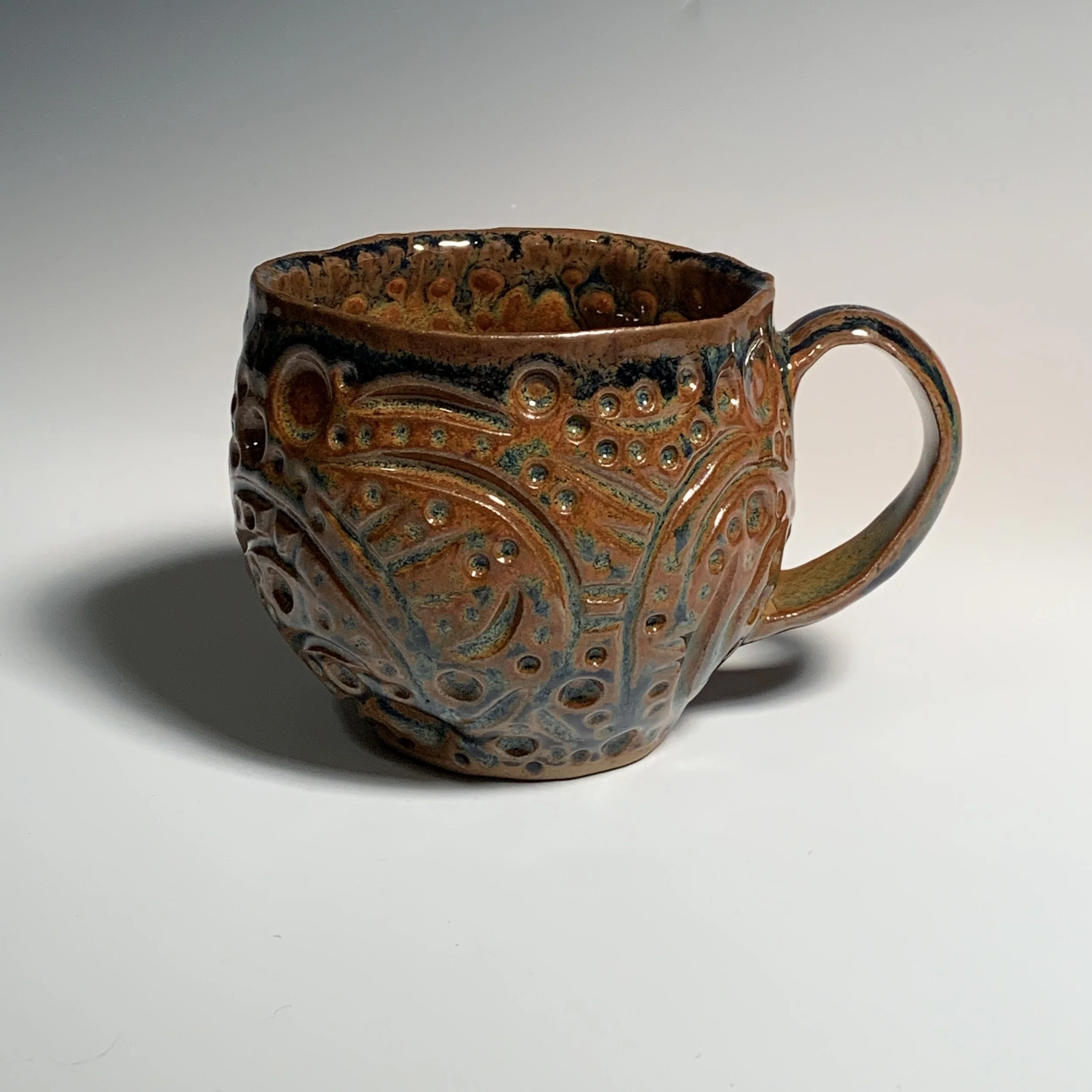 Secrest/Tosh Pressed Carved Mug