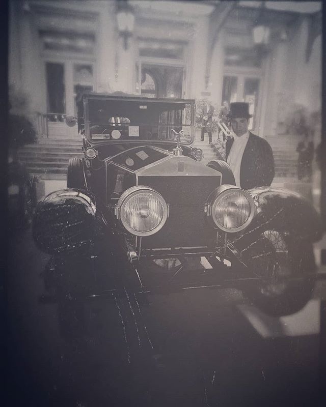 Happy to meet this 1923 Rolls Royce Silver Ghost outside the Casino de Monte Carlo whilst wearing my late Grandfather George Kenneth Tutton's tailcoat from the same decade. I do believe he had a very similar automobile many blue moons and amber sunse