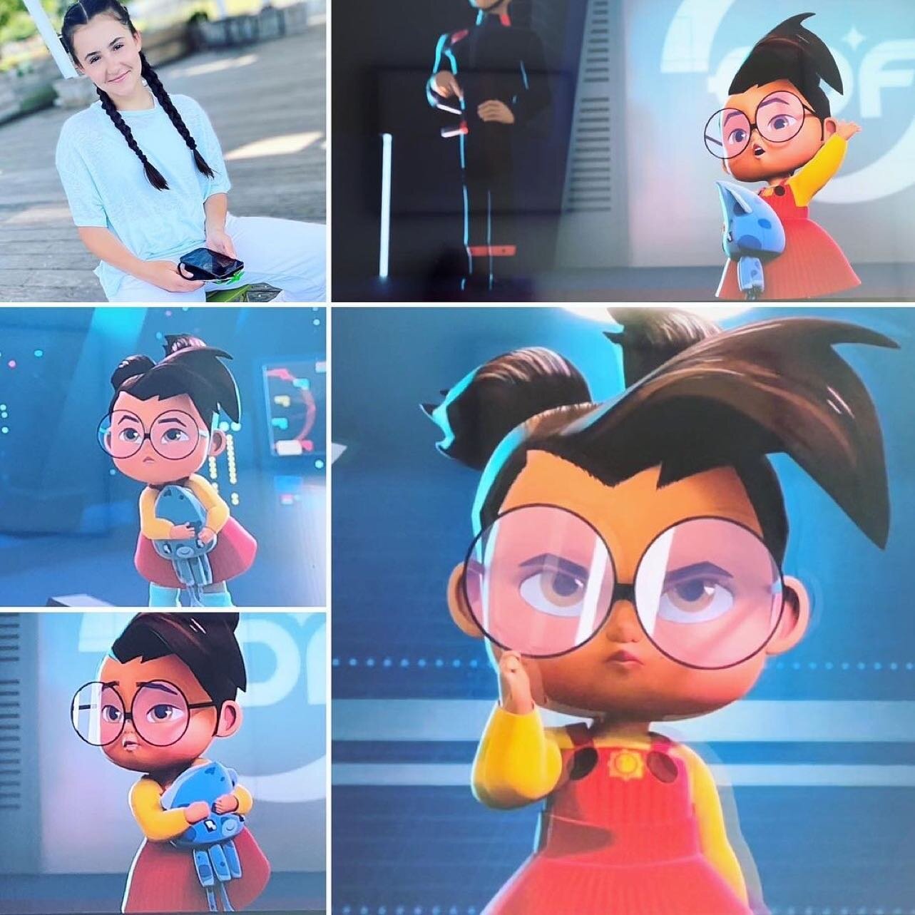 Repost from @evaarielbinder
&bull;
Hi!  Please check out my new animated character &ldquo;Baby Alex&rdquo; on Netflix ! This little girl was so much fun to voice! It&rsquo;s like nothing I have ever played before! Thanks Mark Andrews for giving me a 